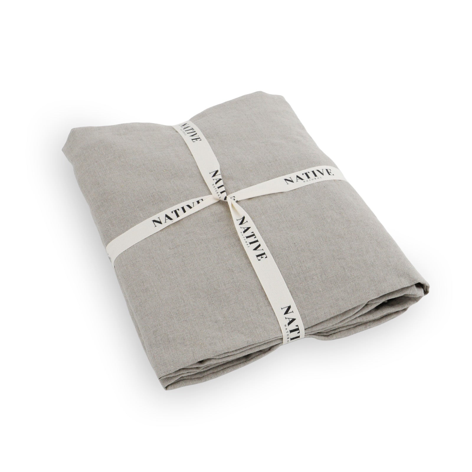 Natural 100% Linen Fitted Sheet