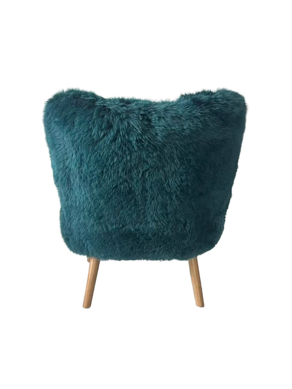 Genuine Longwool Accent Armchair