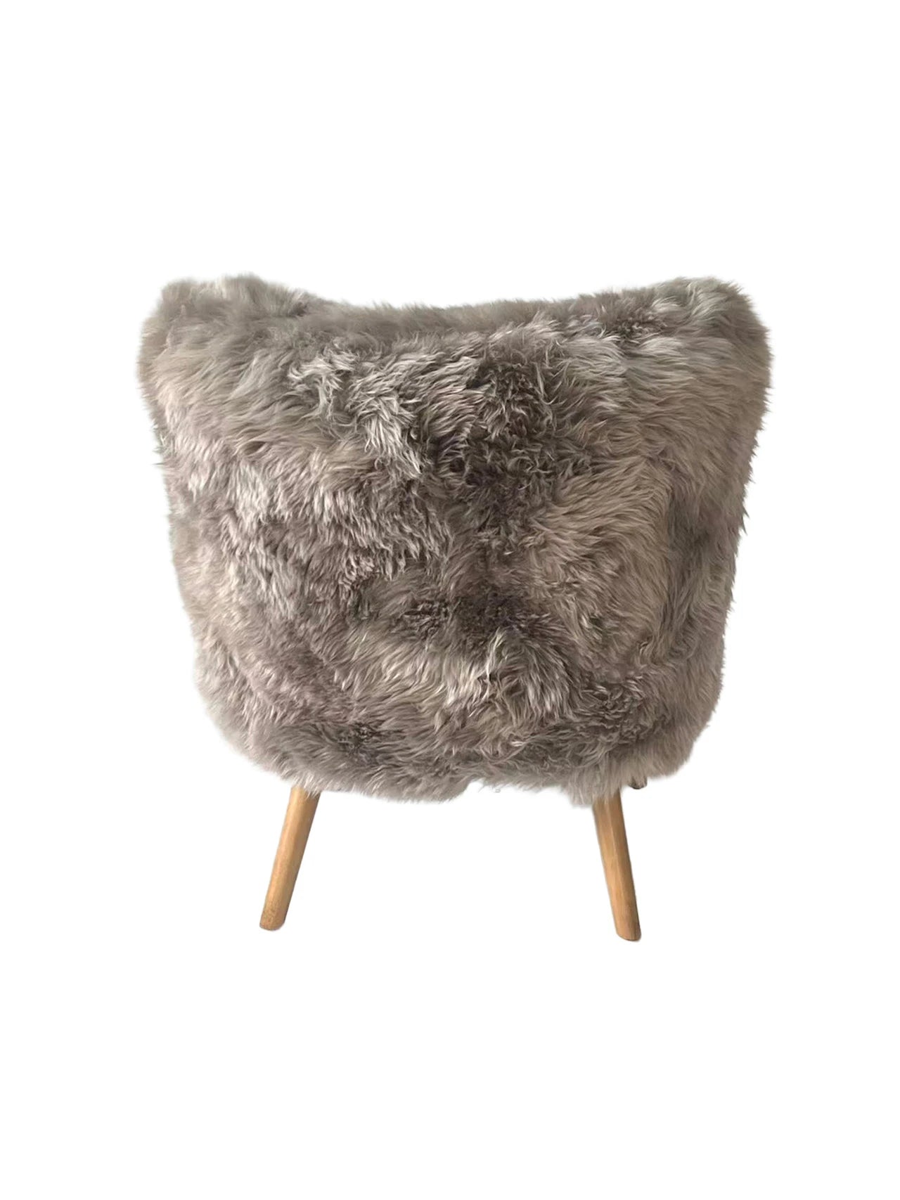 Genuine Longwool Accent Armchair