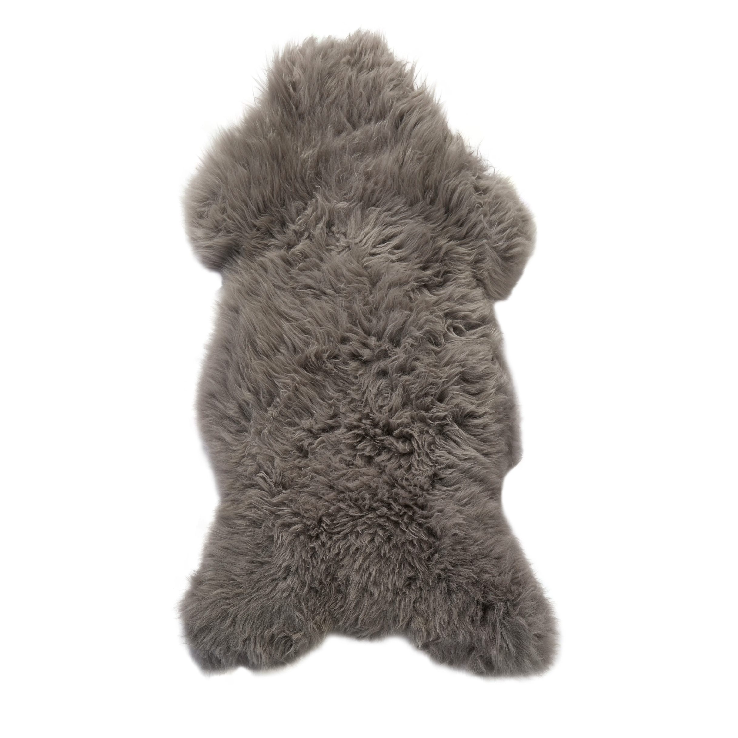 Grey British Sheepkin Rug