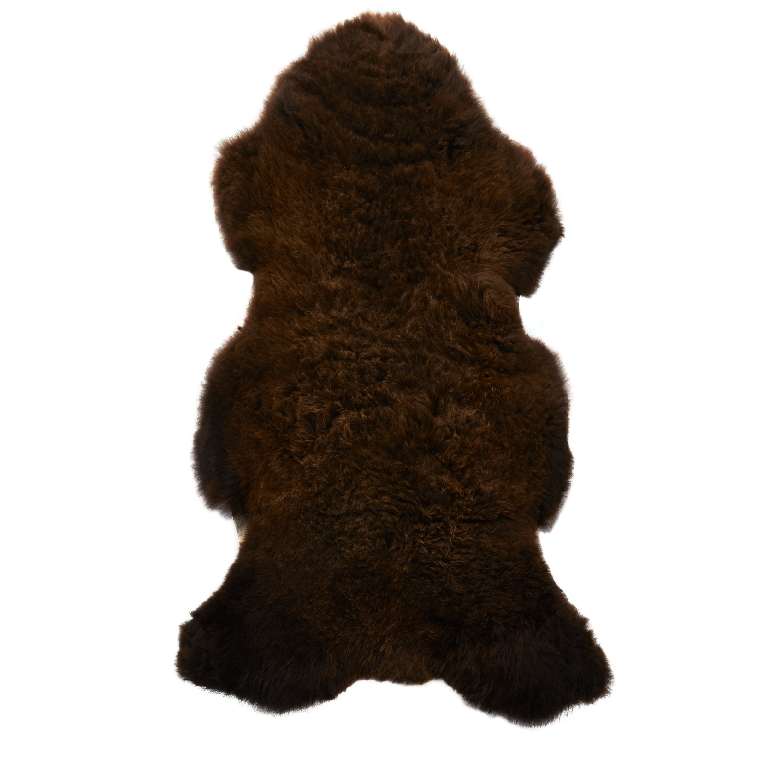 Brown British Sheepskin Rug