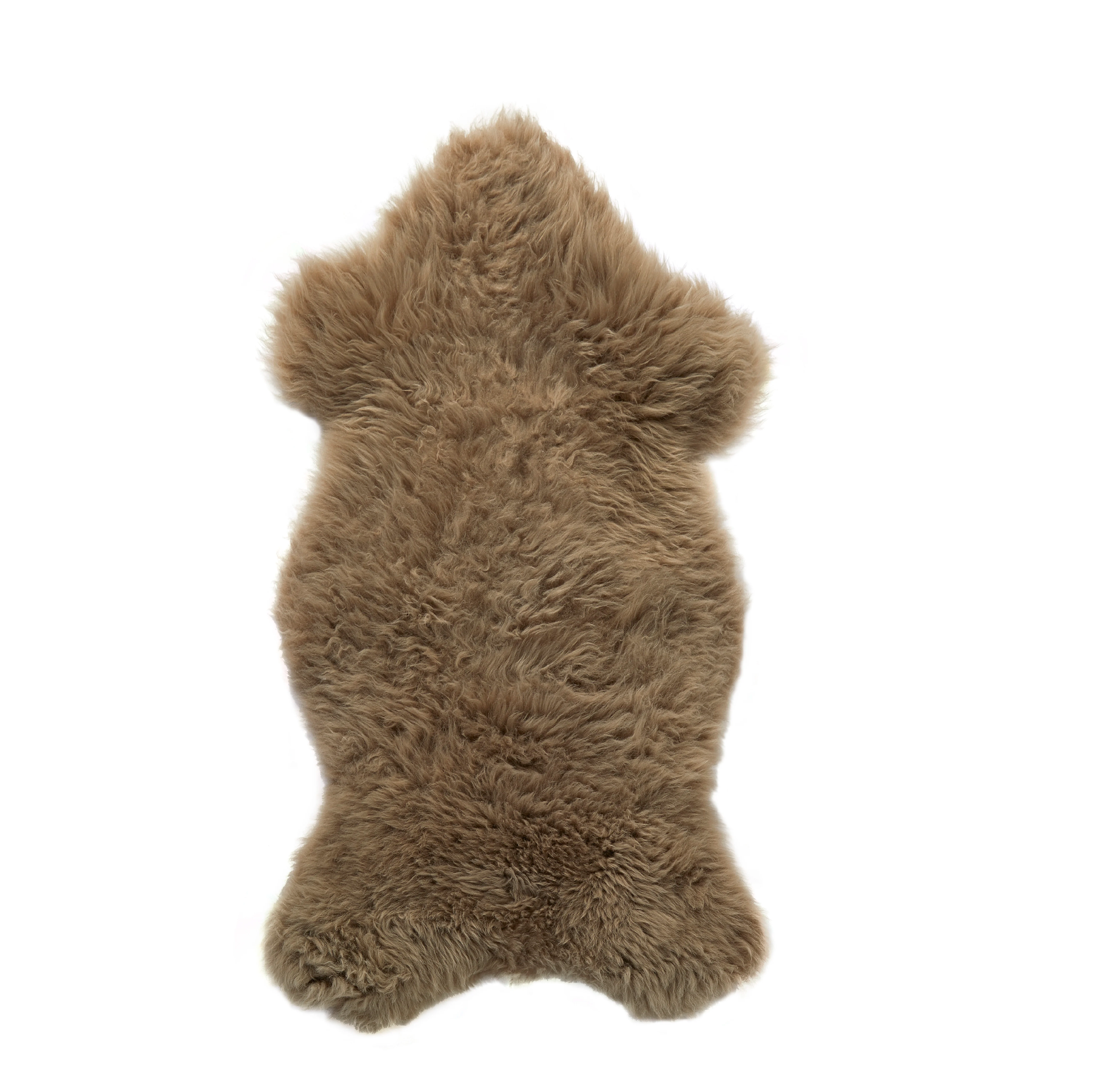 Taupe British Sheepskin Rug