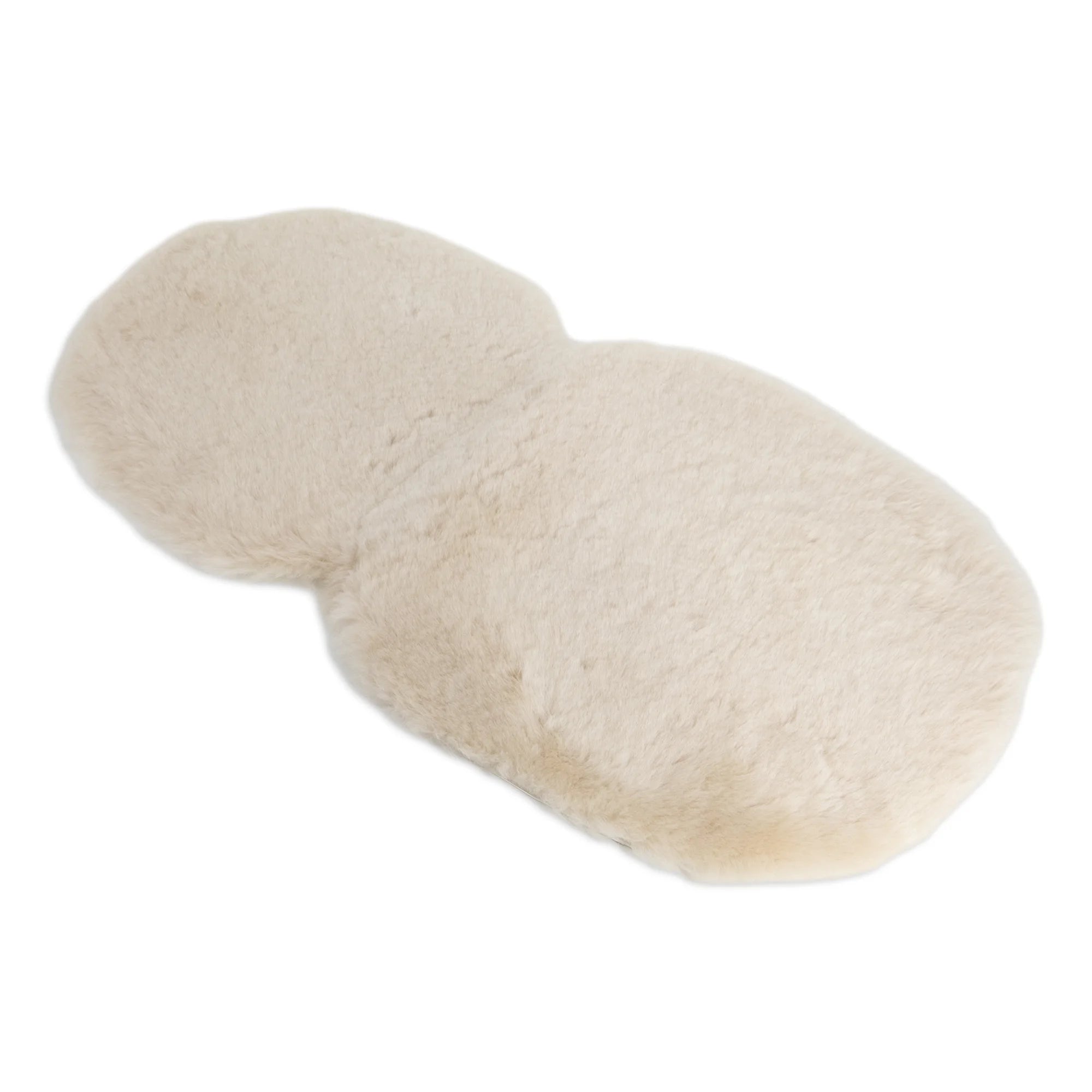 Baby Sheepskin Beige Pram Liner