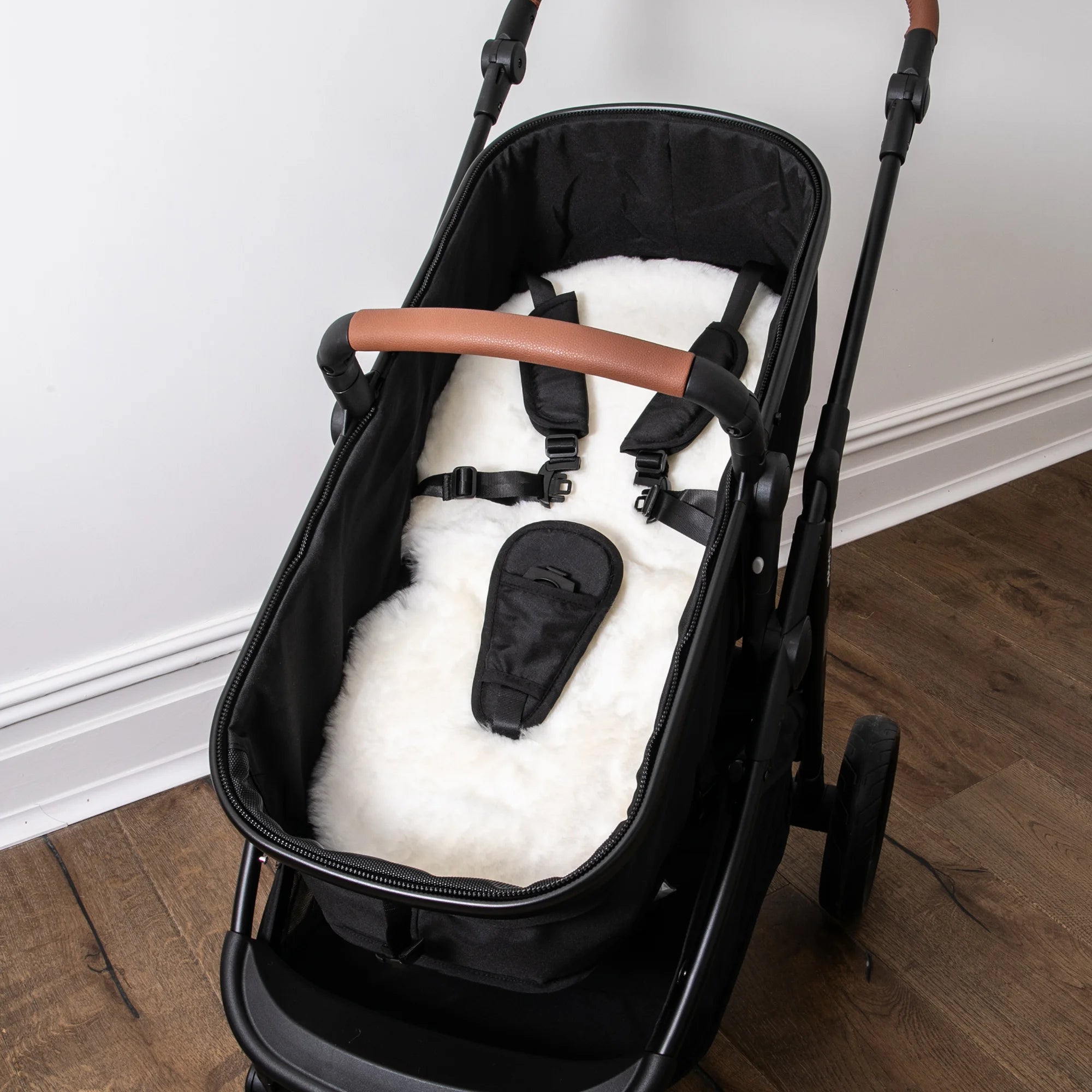 Baby Sheepskin Natural Ivory Pram Liner