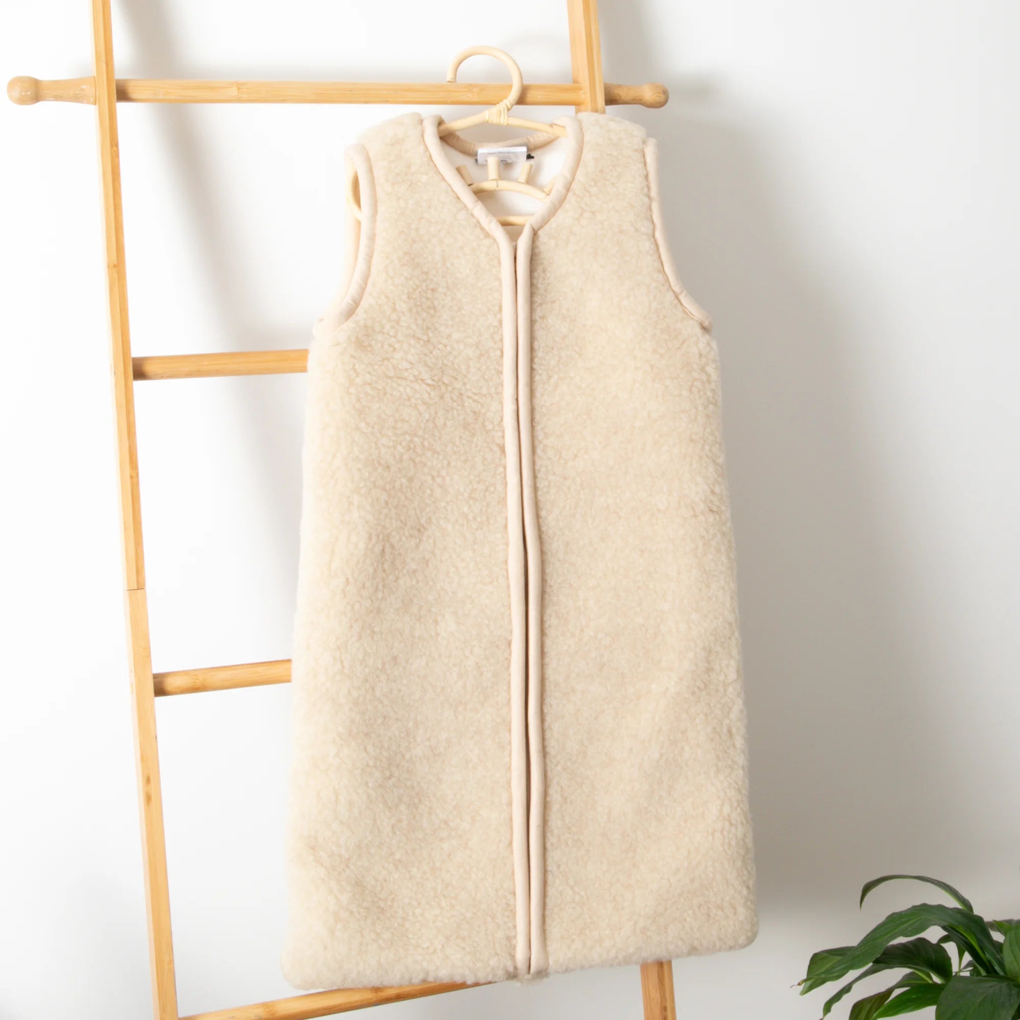 Beige Baby Wool Sleepbag