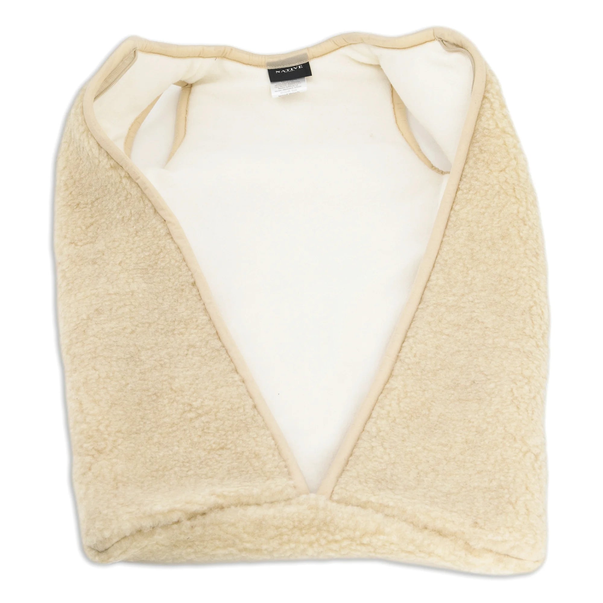 Beige Baby Wool Sleepbag