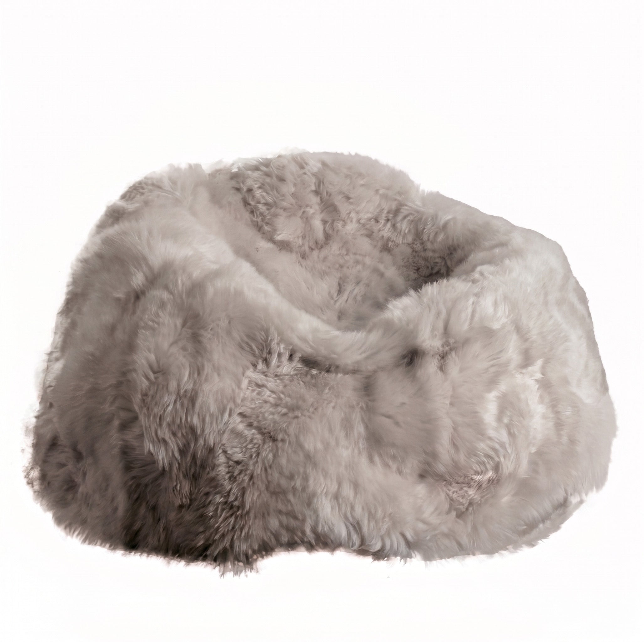 Luxurious Large Pebble Sheepskin Beanbag