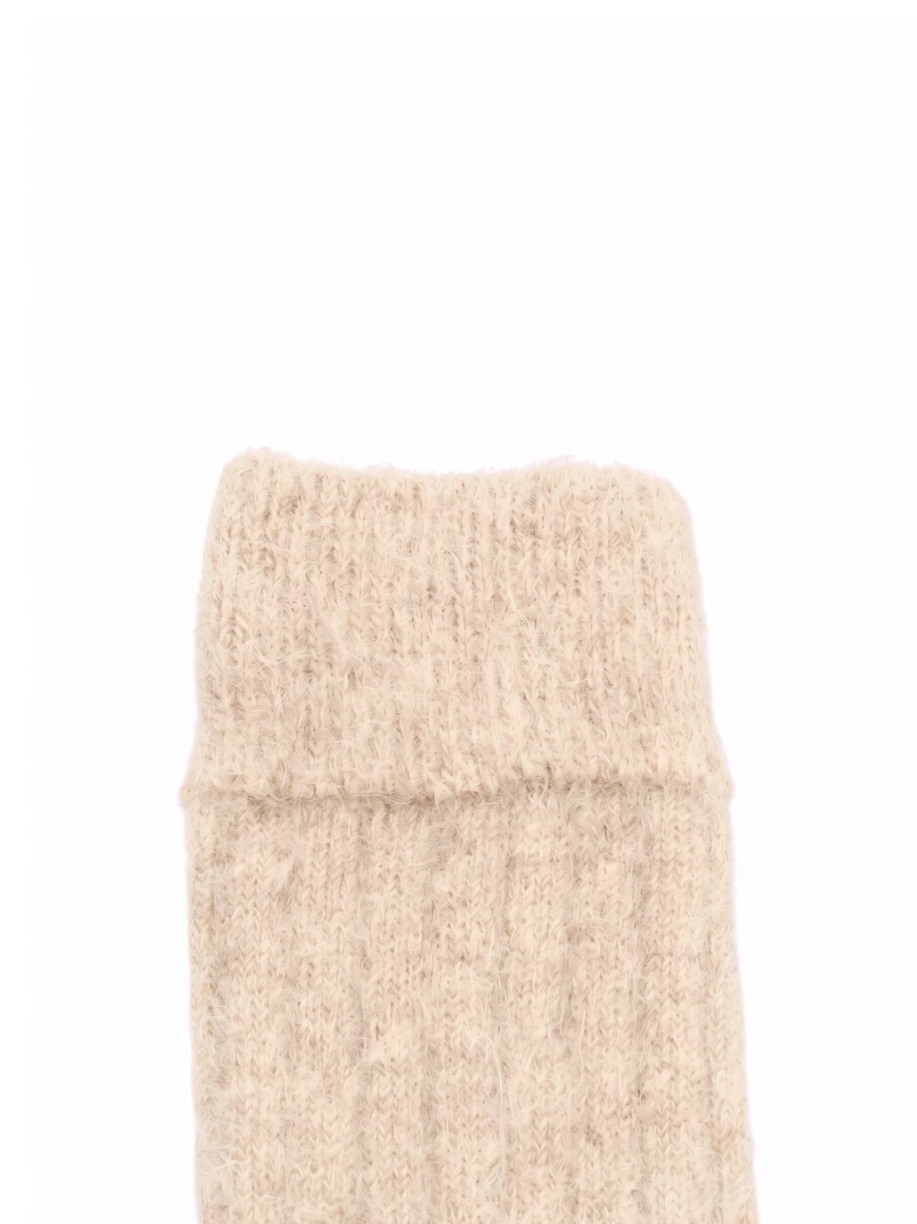 Alpaca Wool Bed Socks