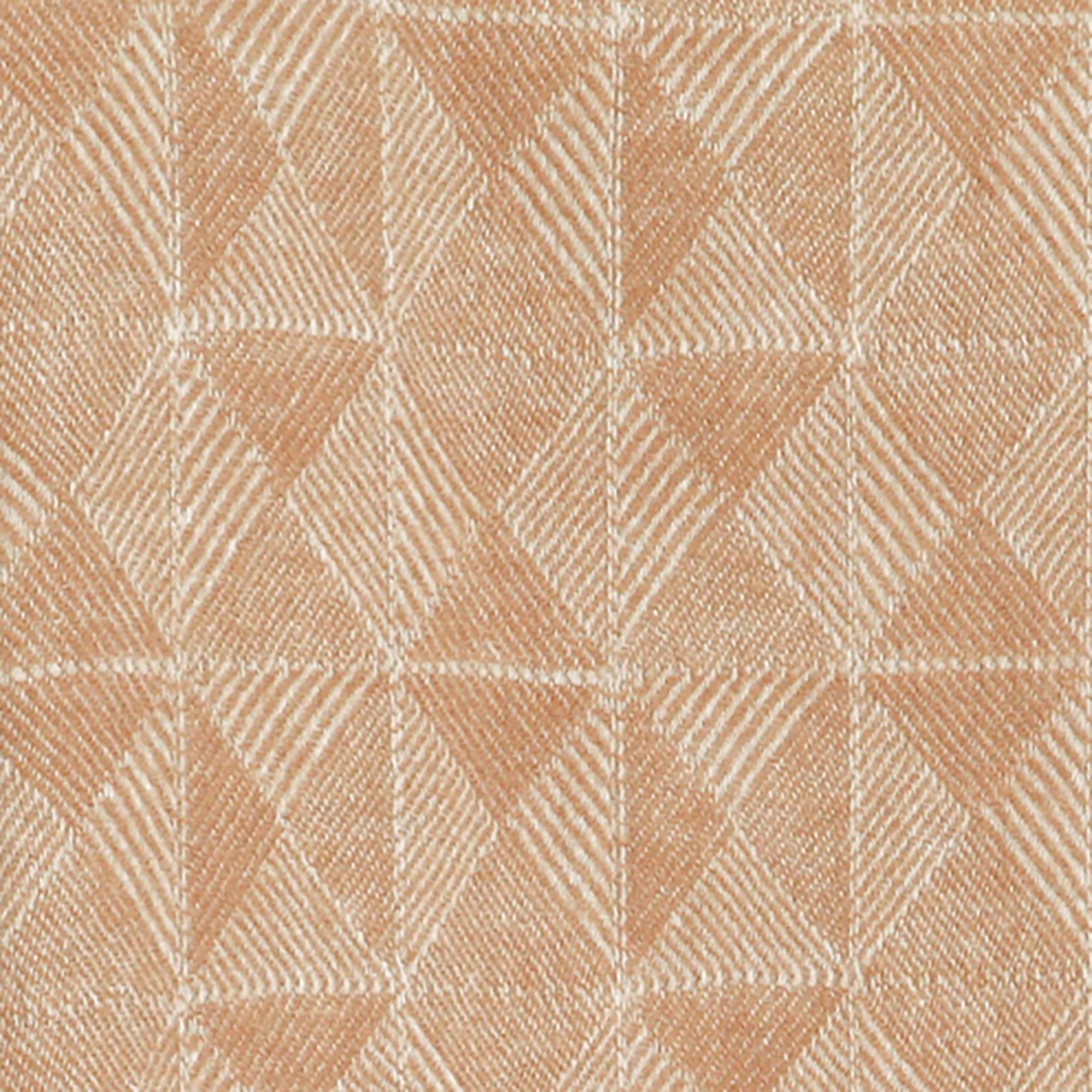 Beige Diamond Pattern Wool Blanket