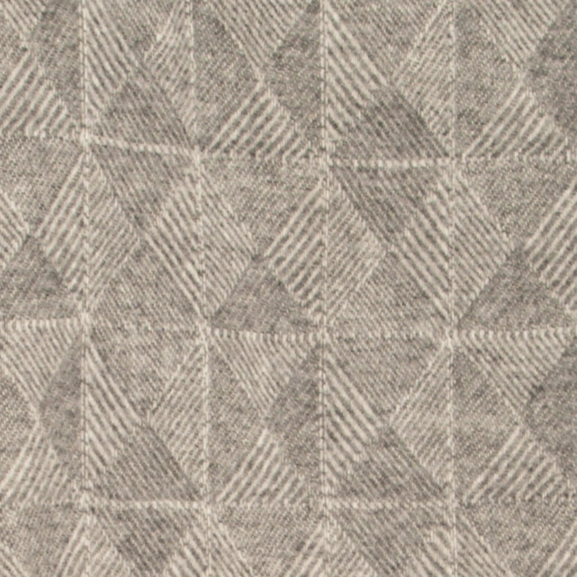 Grey Diamond Pattern Wool Blanket