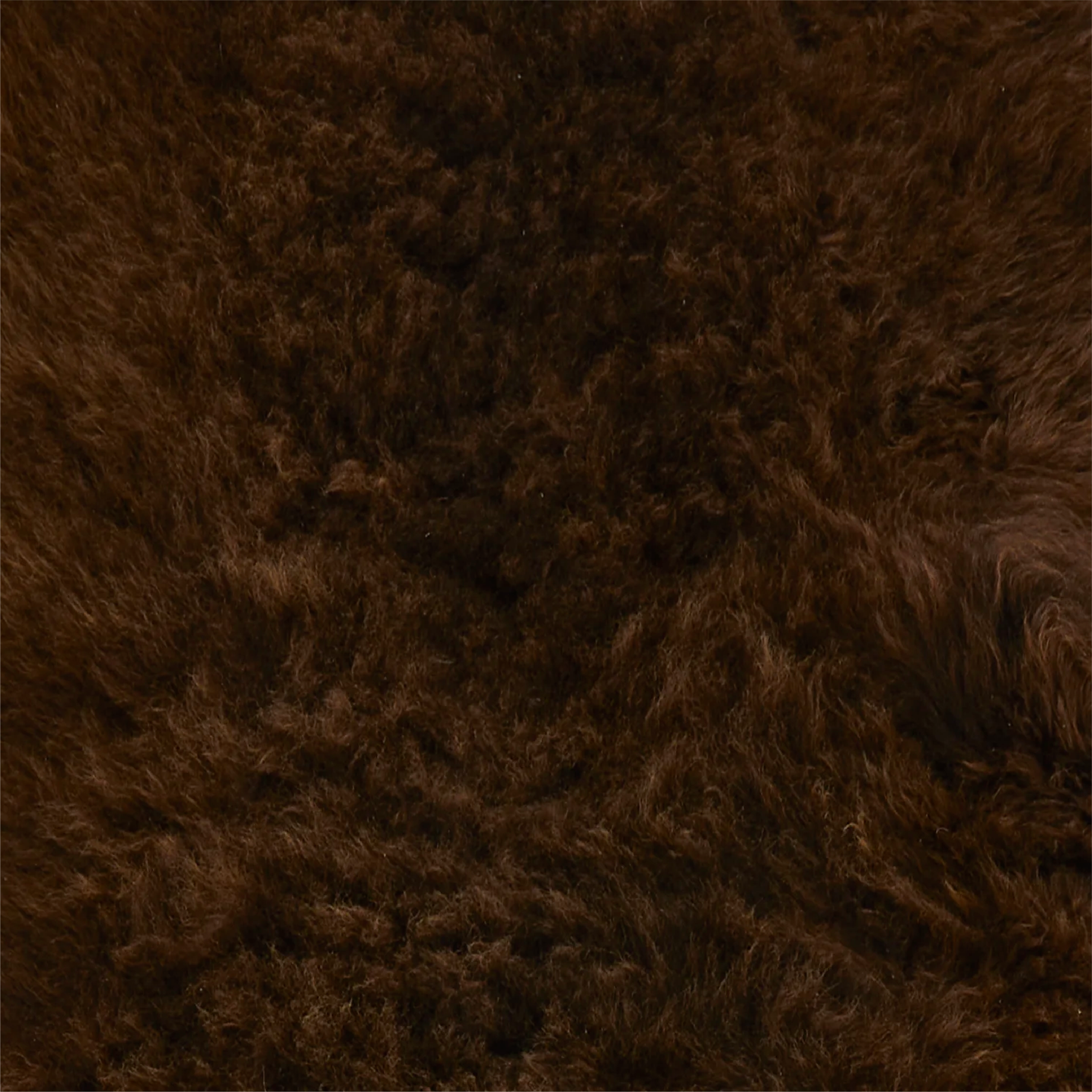 Brown British Sheepskin Rug