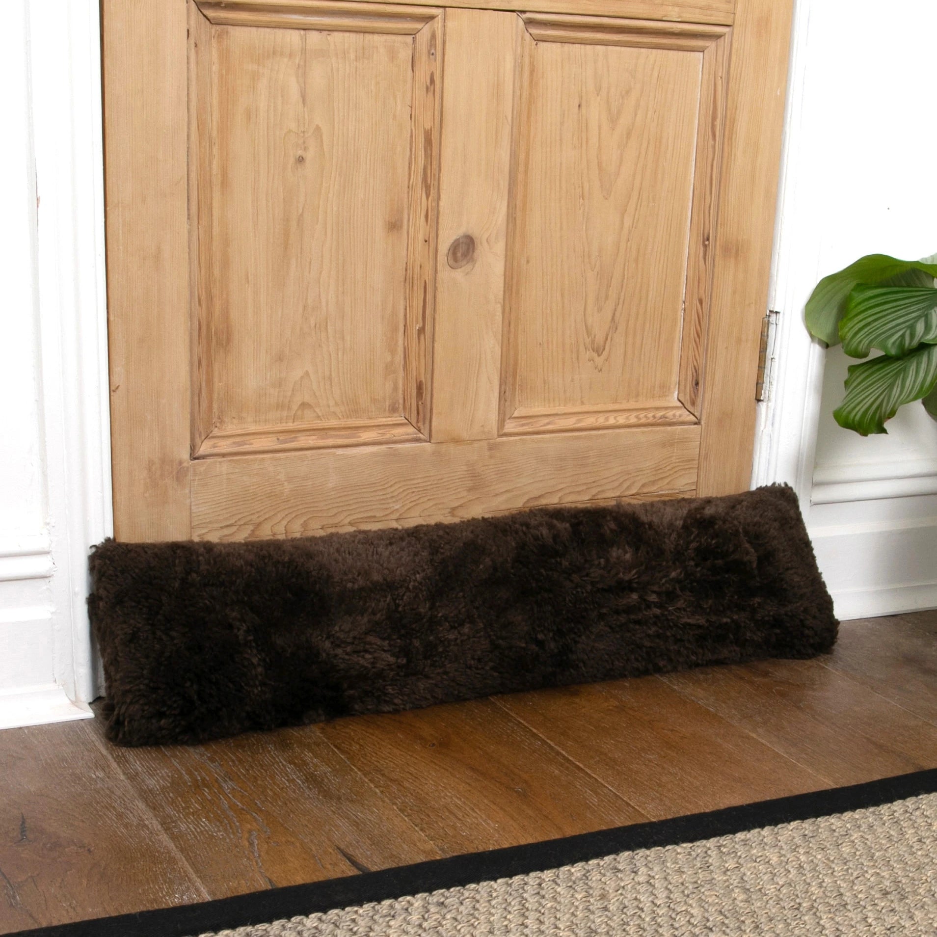 Genuine Sheepskin Draft Excluder