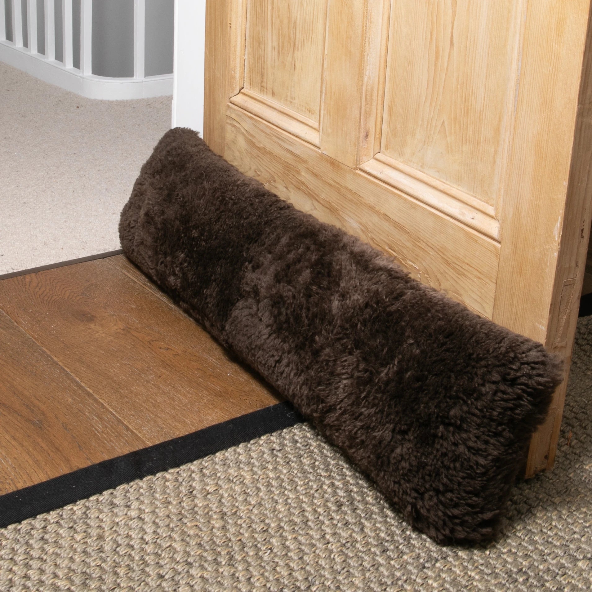 Genuine Sheepskin Draft Excluder