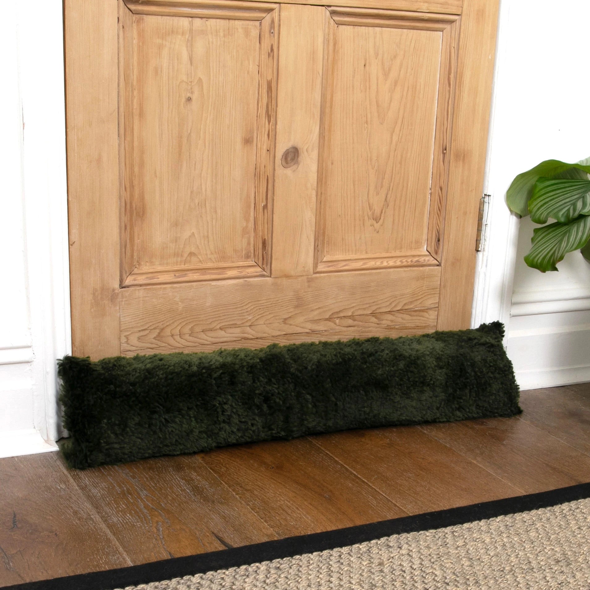 Genuine Sheepskin Draft Excluder