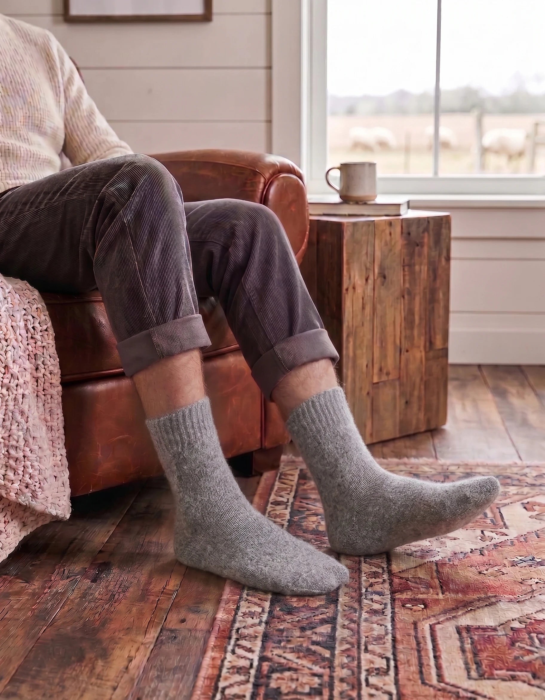 Alpaca Wool Everyday Socks