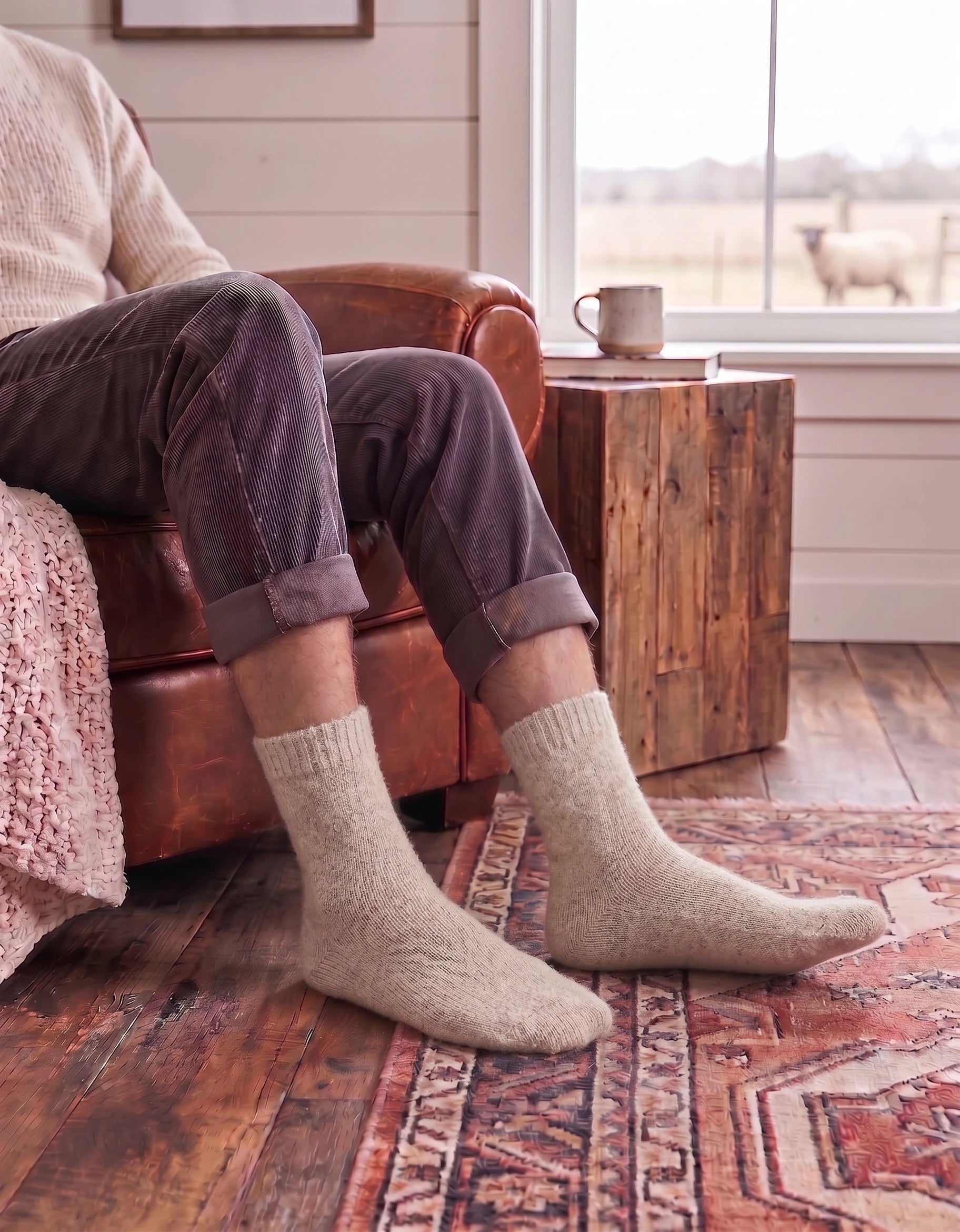 Alpaca Wool Everyday Socks