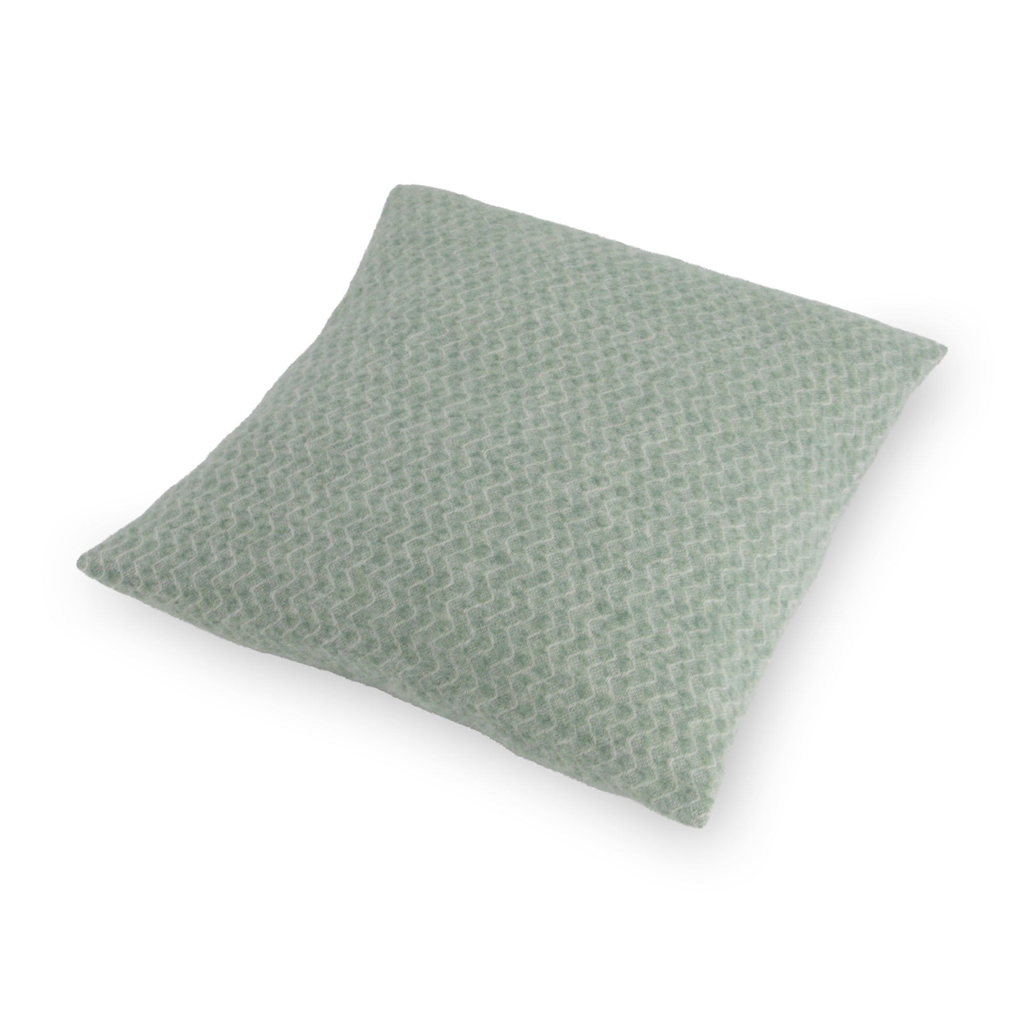 Hoop Green Wool Cushion 45x45cm