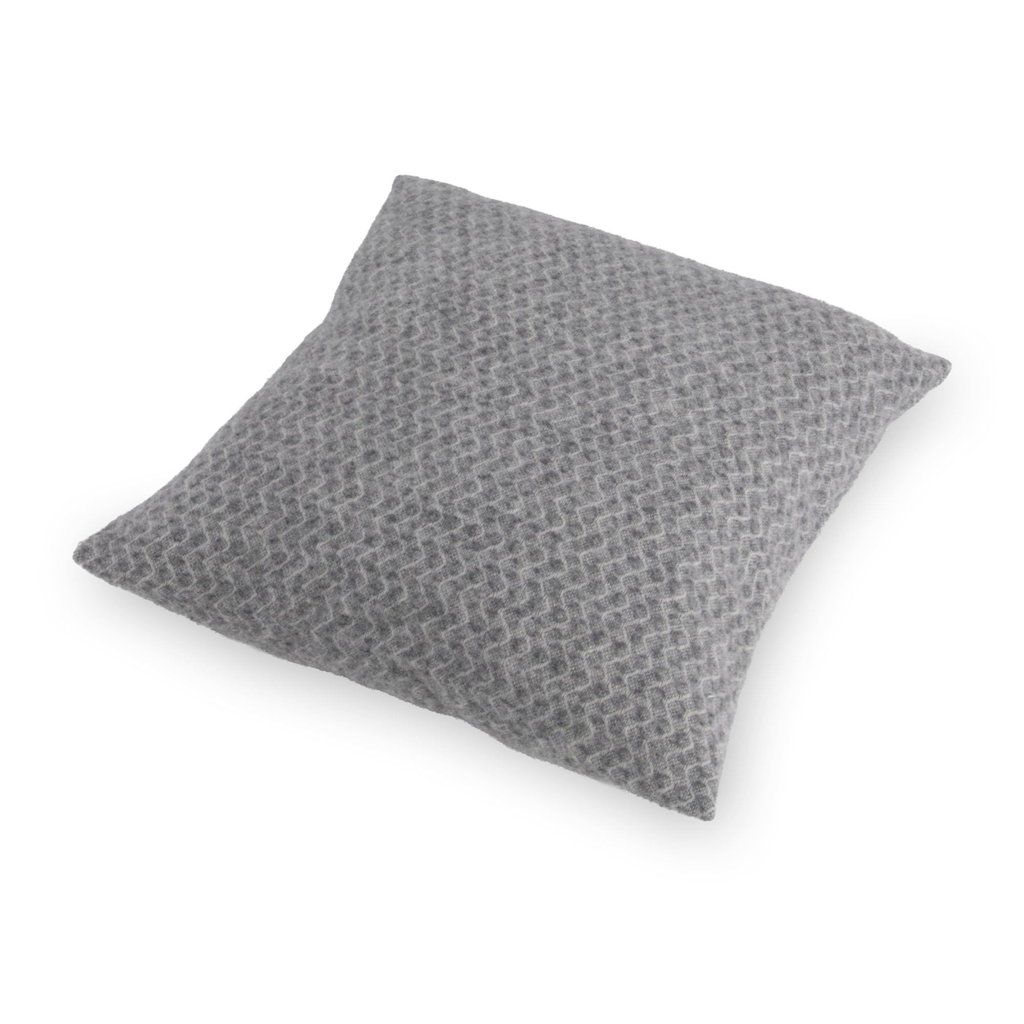 Hoop Grey Wool Cushion 45x45cm