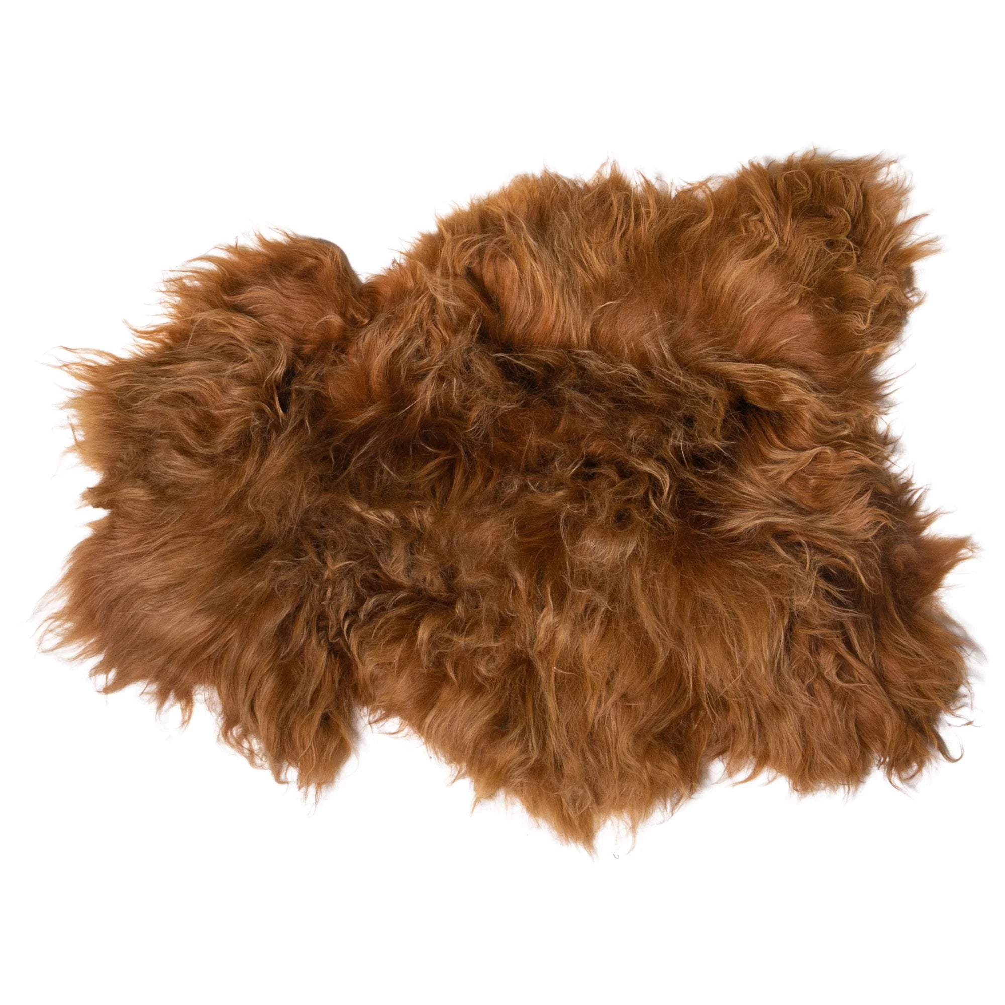 Copper Icelandic Sheepskin Rug