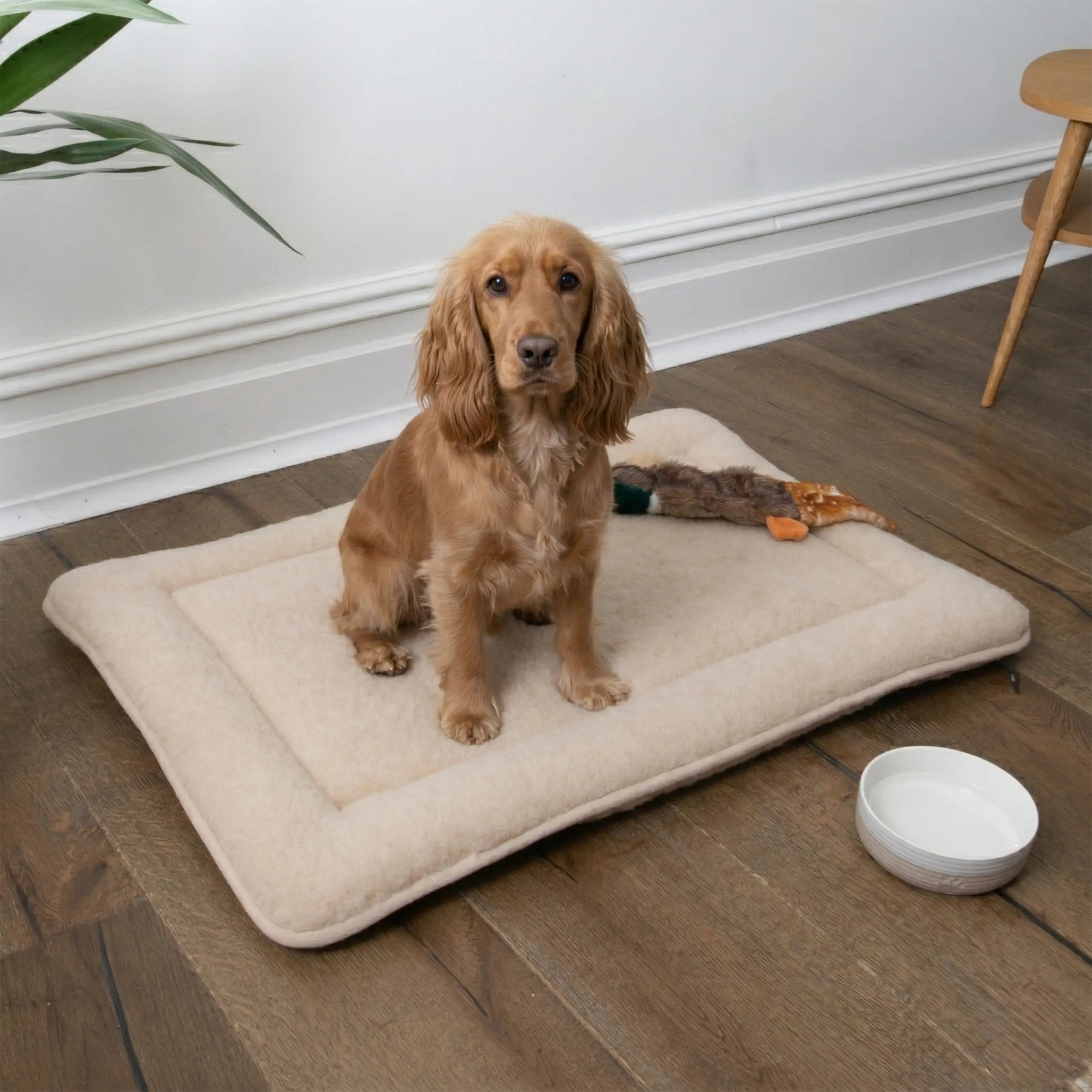 Cappucino Wool Pet Mat