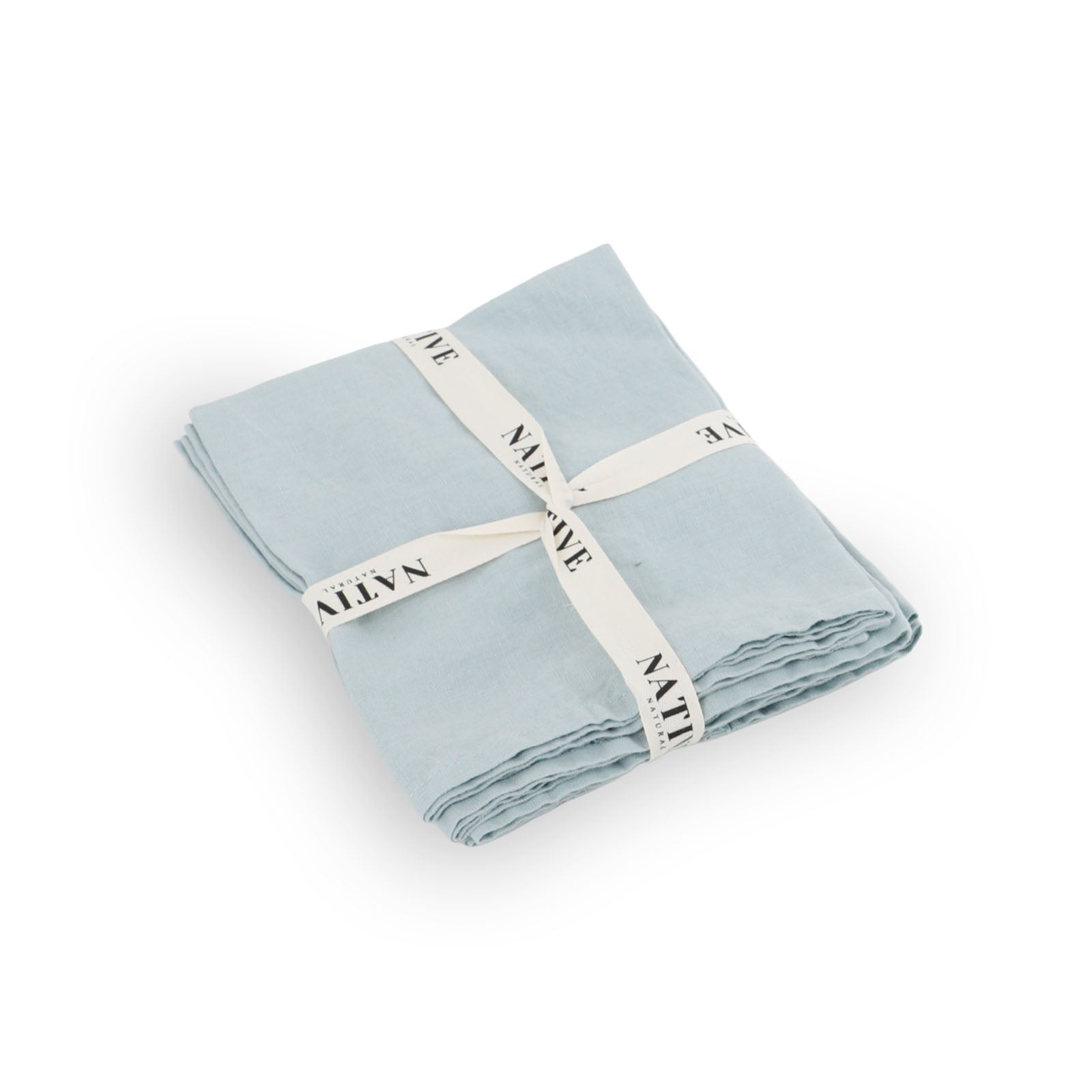 Aqua Set of 4 100% Linen Placemats