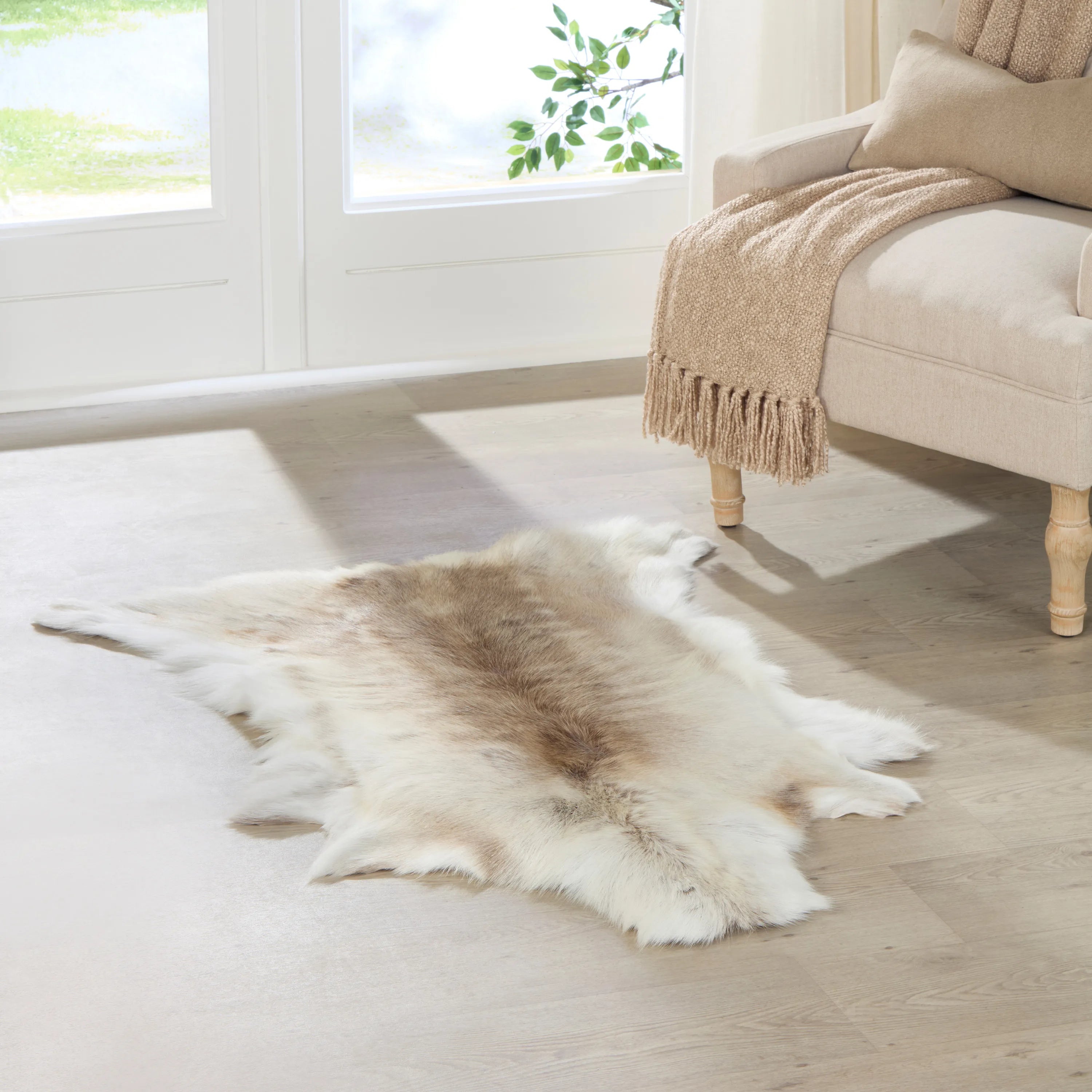 Light Coloured Reindeer Hide