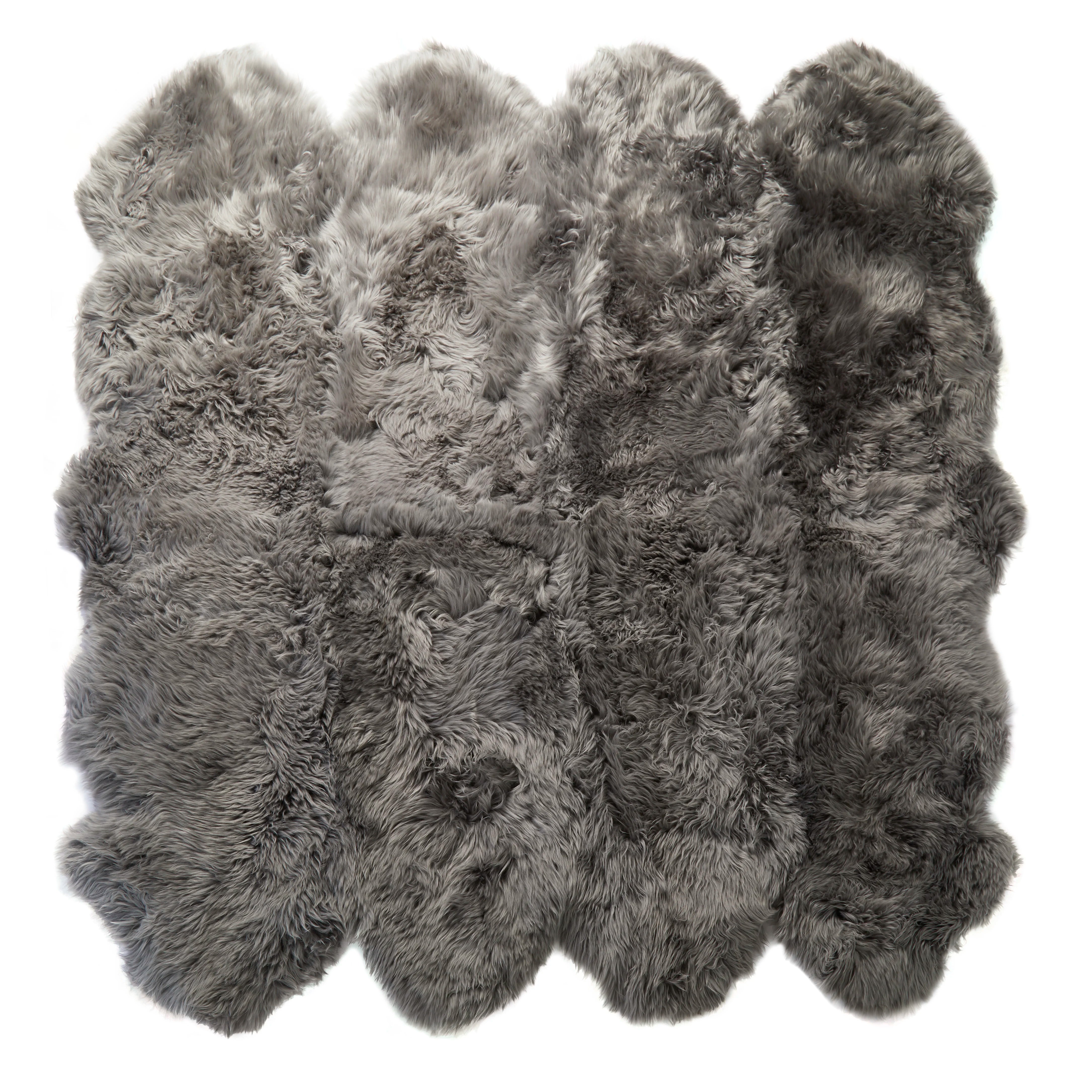 Grey Octo Sheepskin Rug