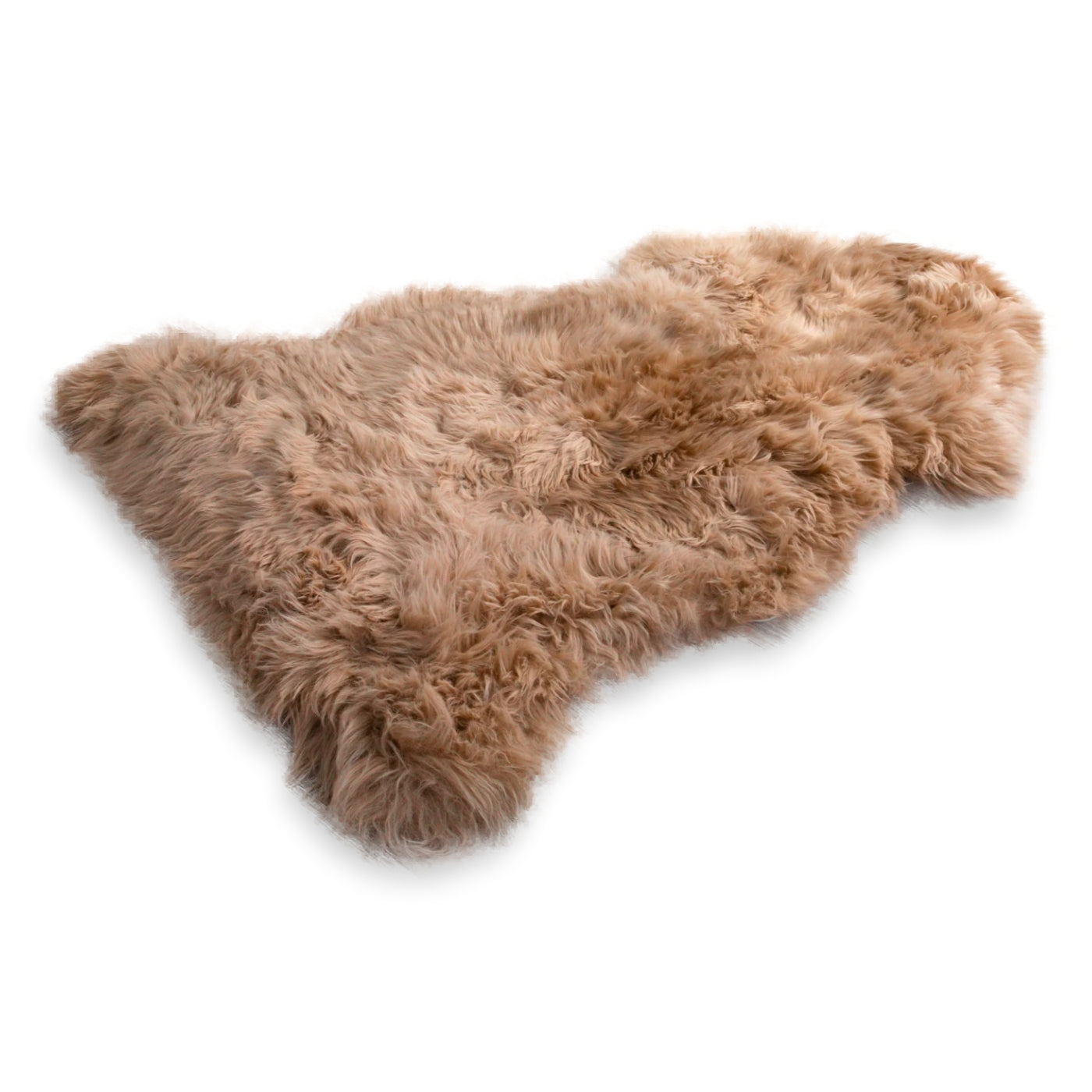 Premium Light Brown Sheepskin Rug