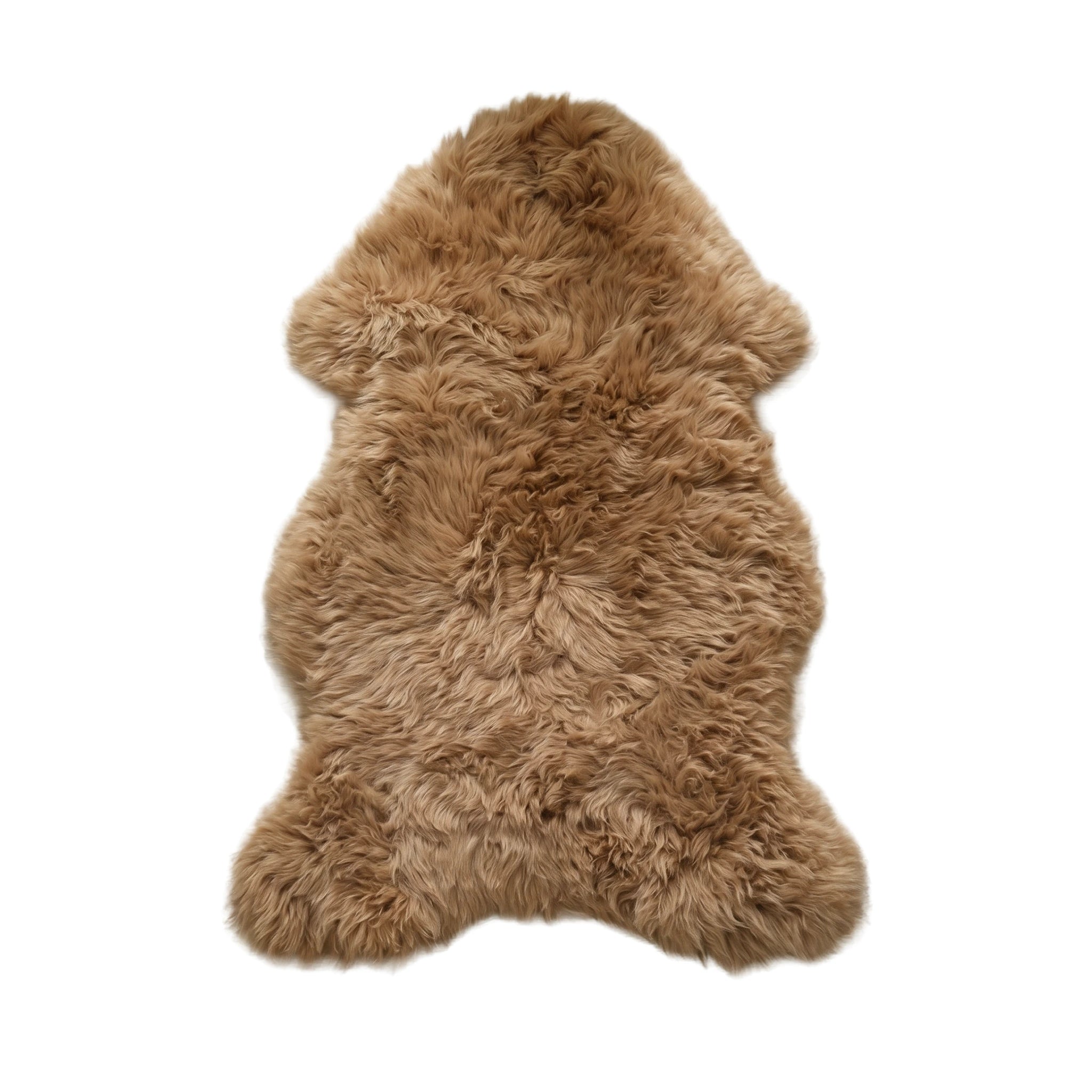 Premium Light Brown Sheepskin Rug