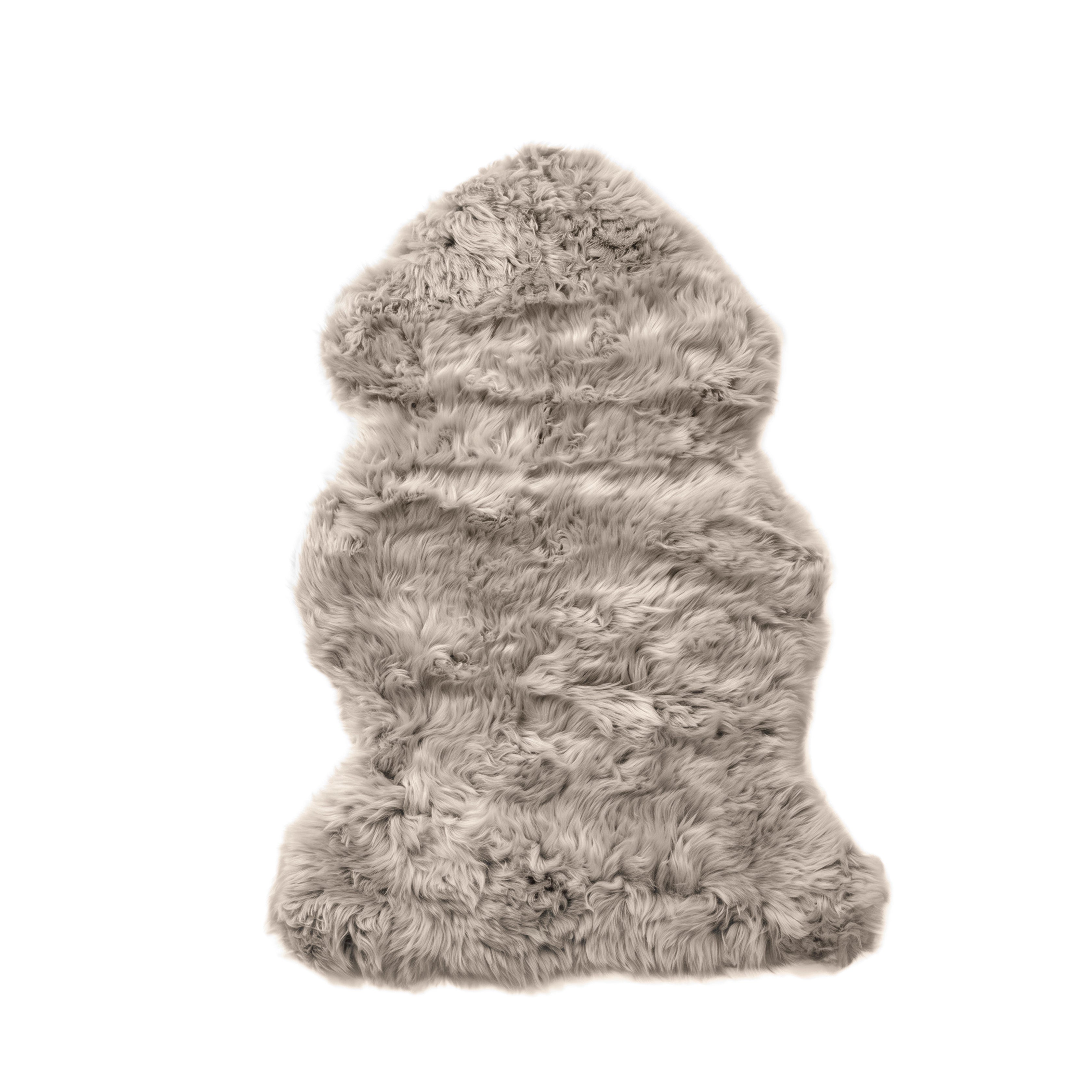 Premium Pebble Grey Sheepskin Rug