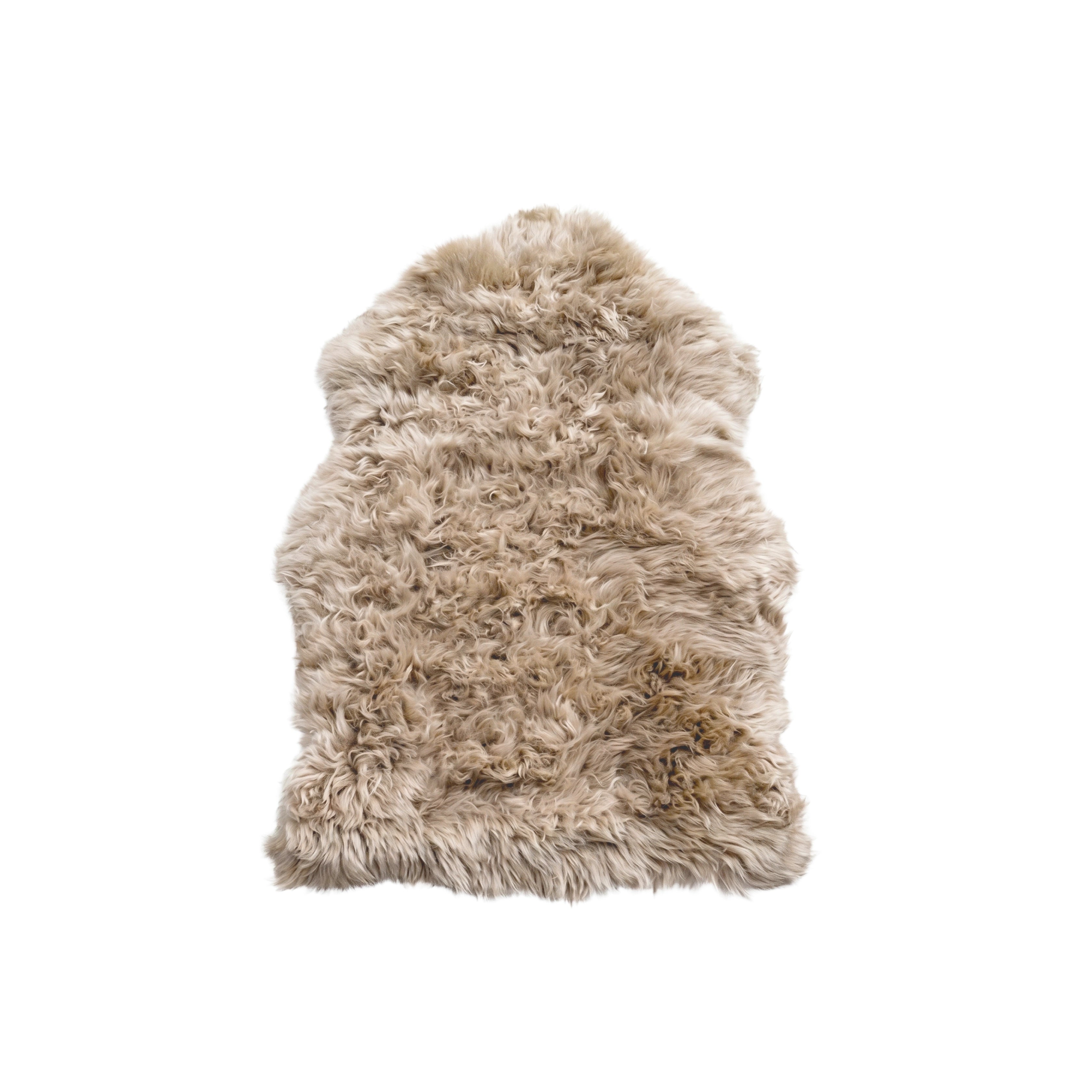 90cm Beige Sheepskin Rug