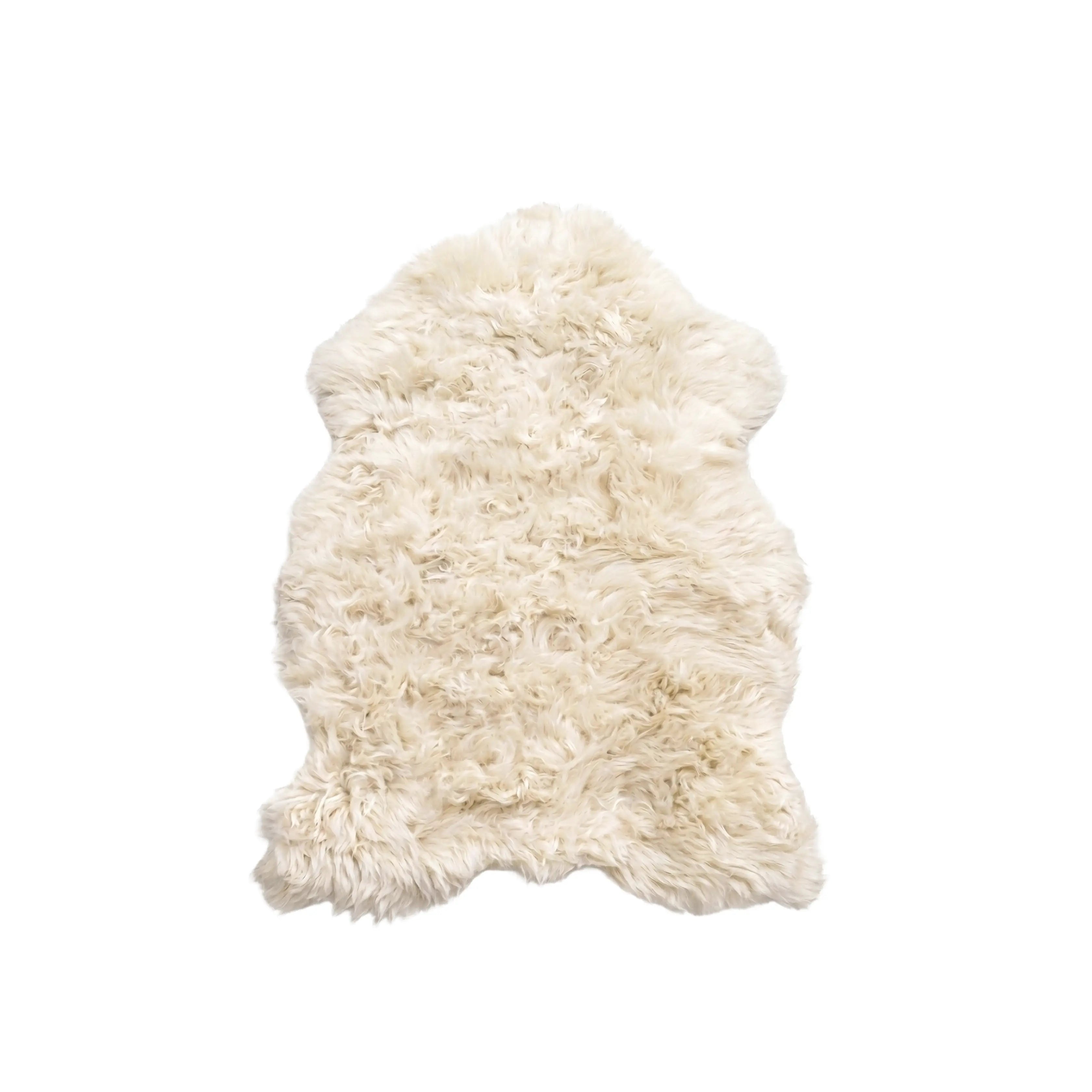 90cm Ivory White Sheepskin Rug