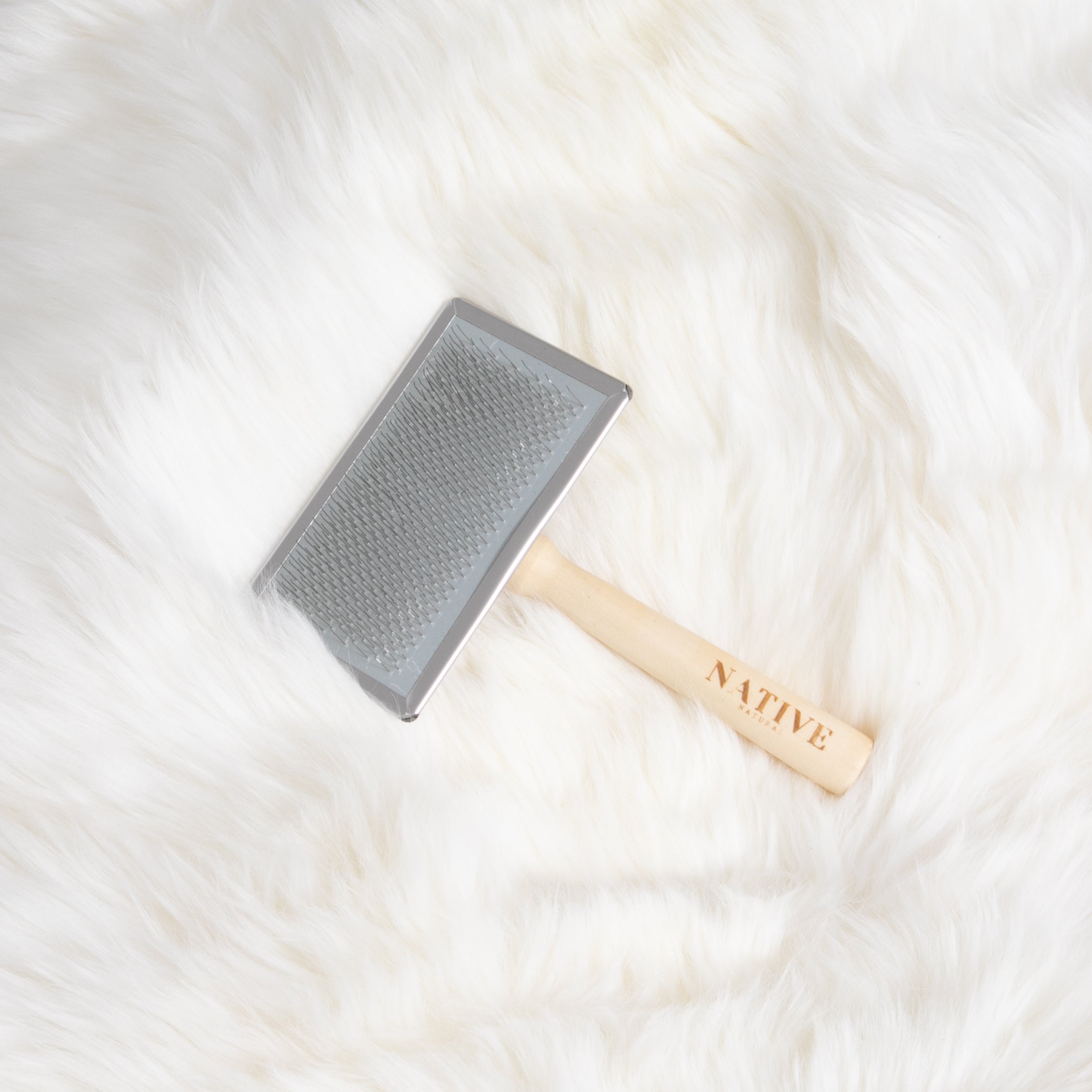 Sheepskin Slicker Brush