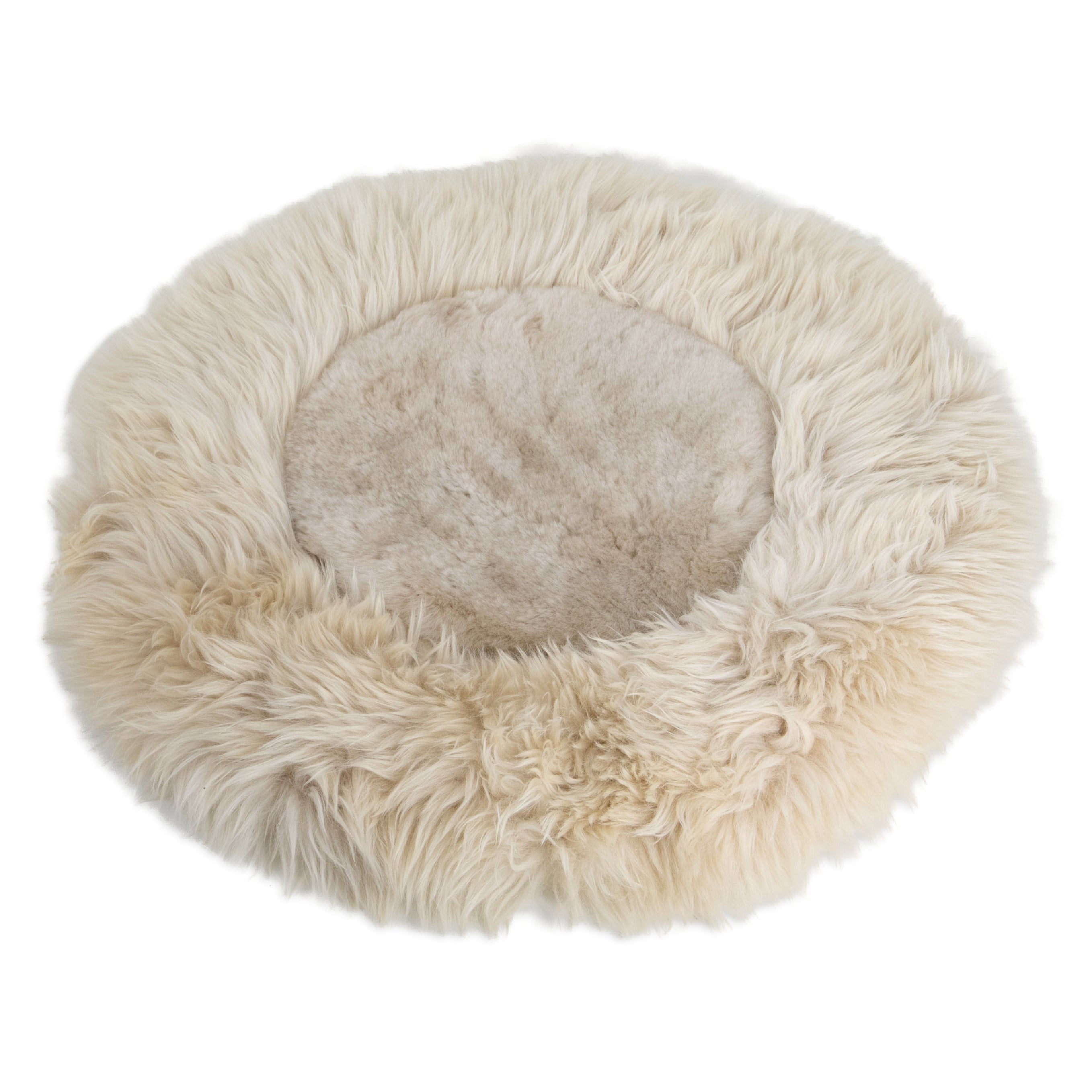 Small Sheepskin Pet Bed - 50cm