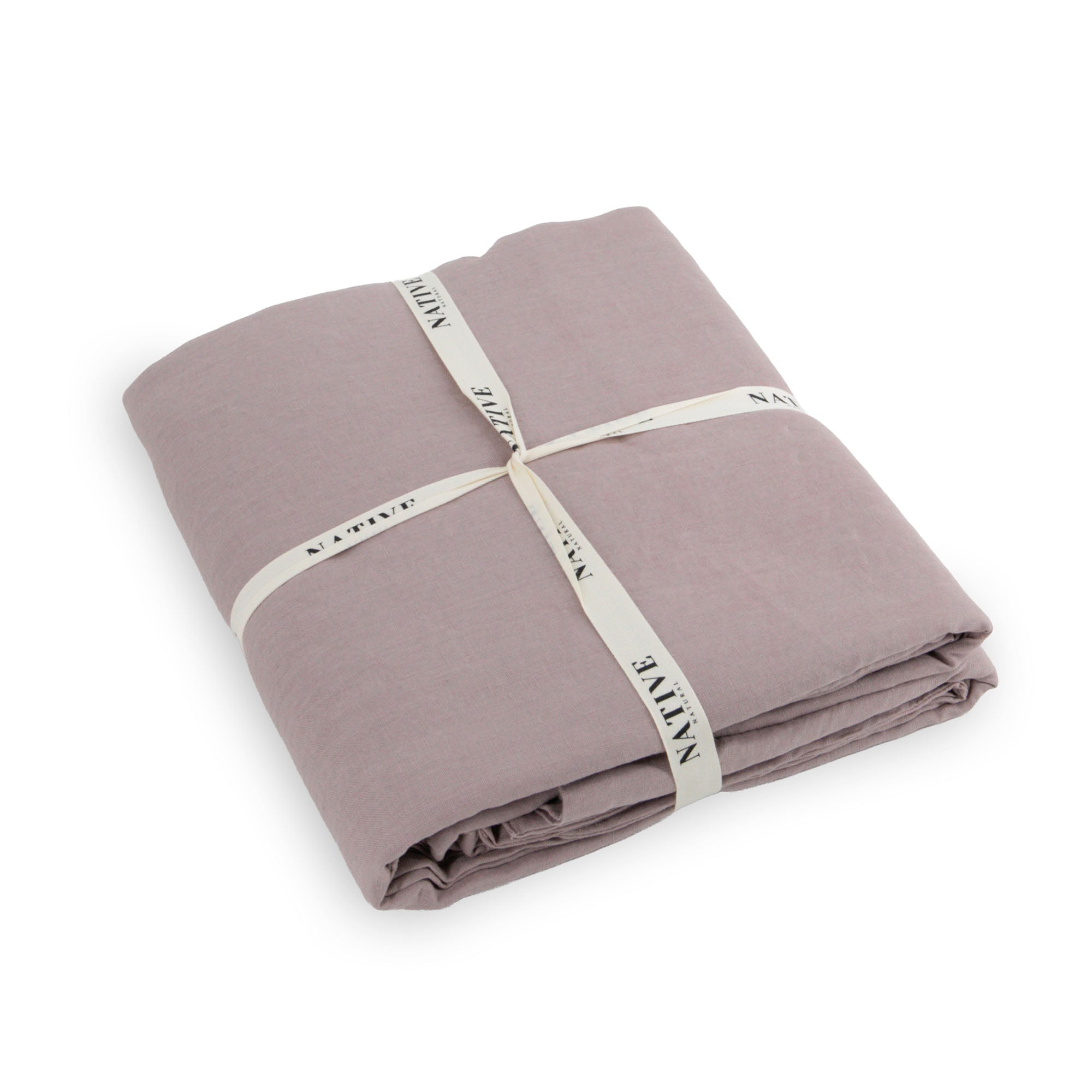 Blush Pink 100% Linen Duvet Cover