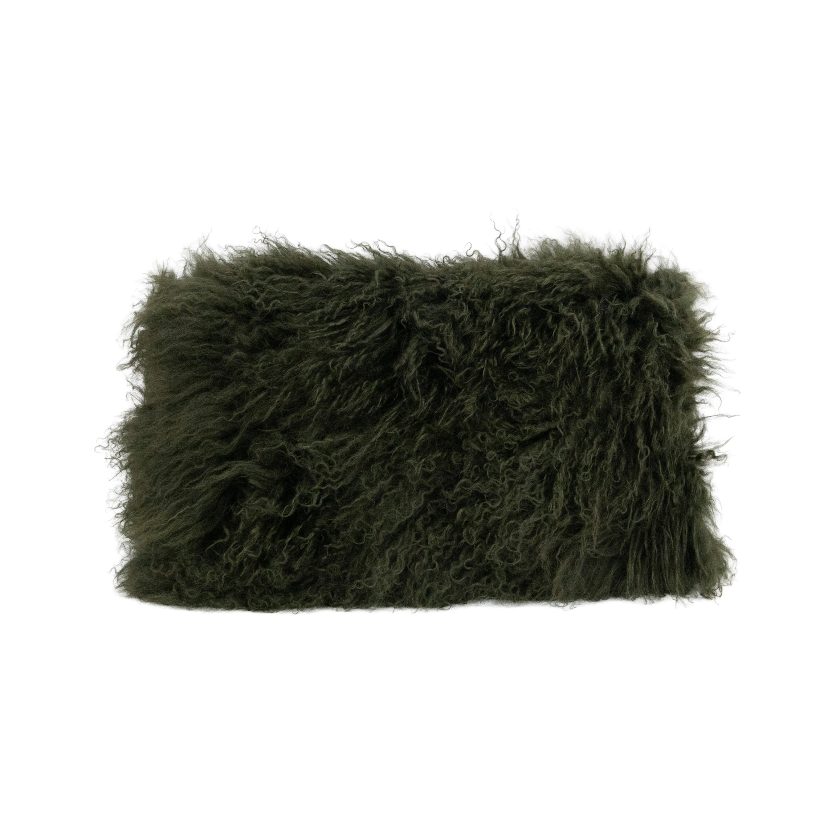 Mongolian Genuine Sheepskin Cushion