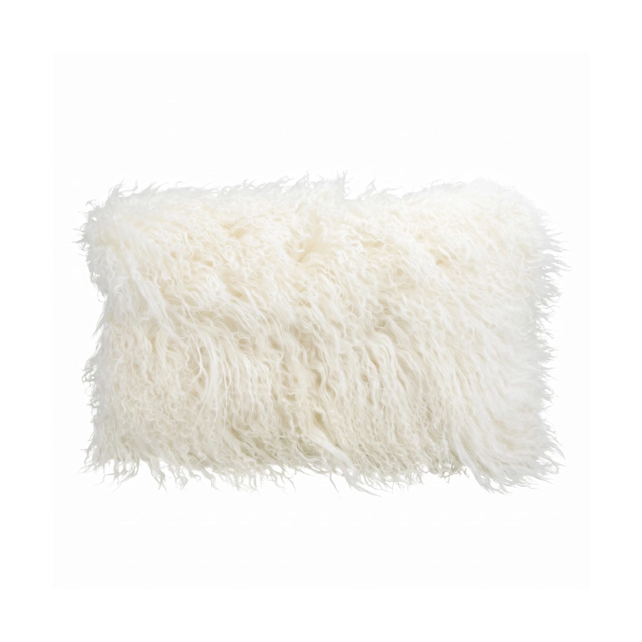 Mongolian Genuine Sheepskin Cushion