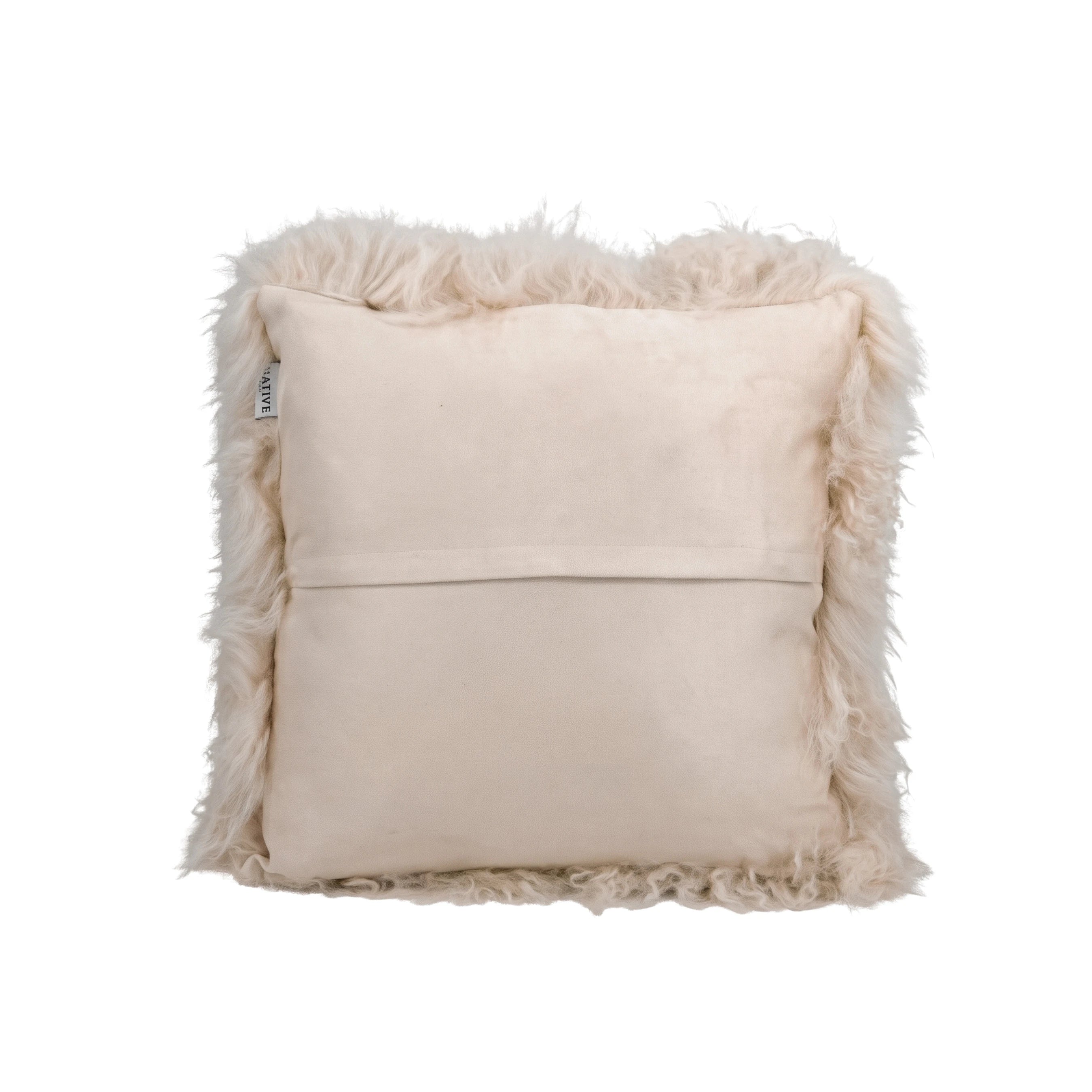 Mongolian Genuine Sheepskin Cushion