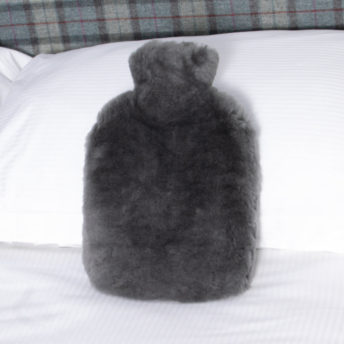 Grey Sheepskin Hot Water Bottle