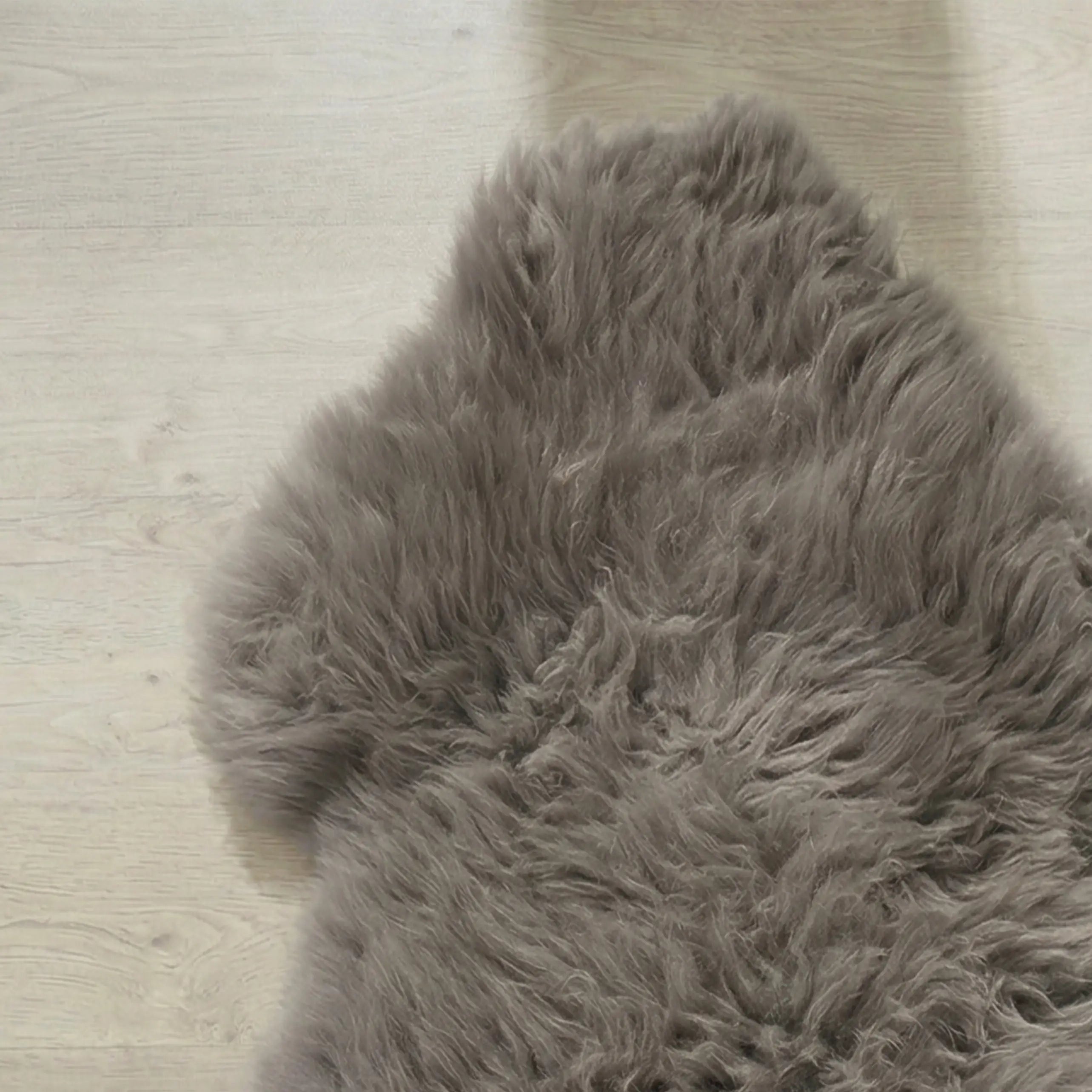 Grey British Sheepkin Rug