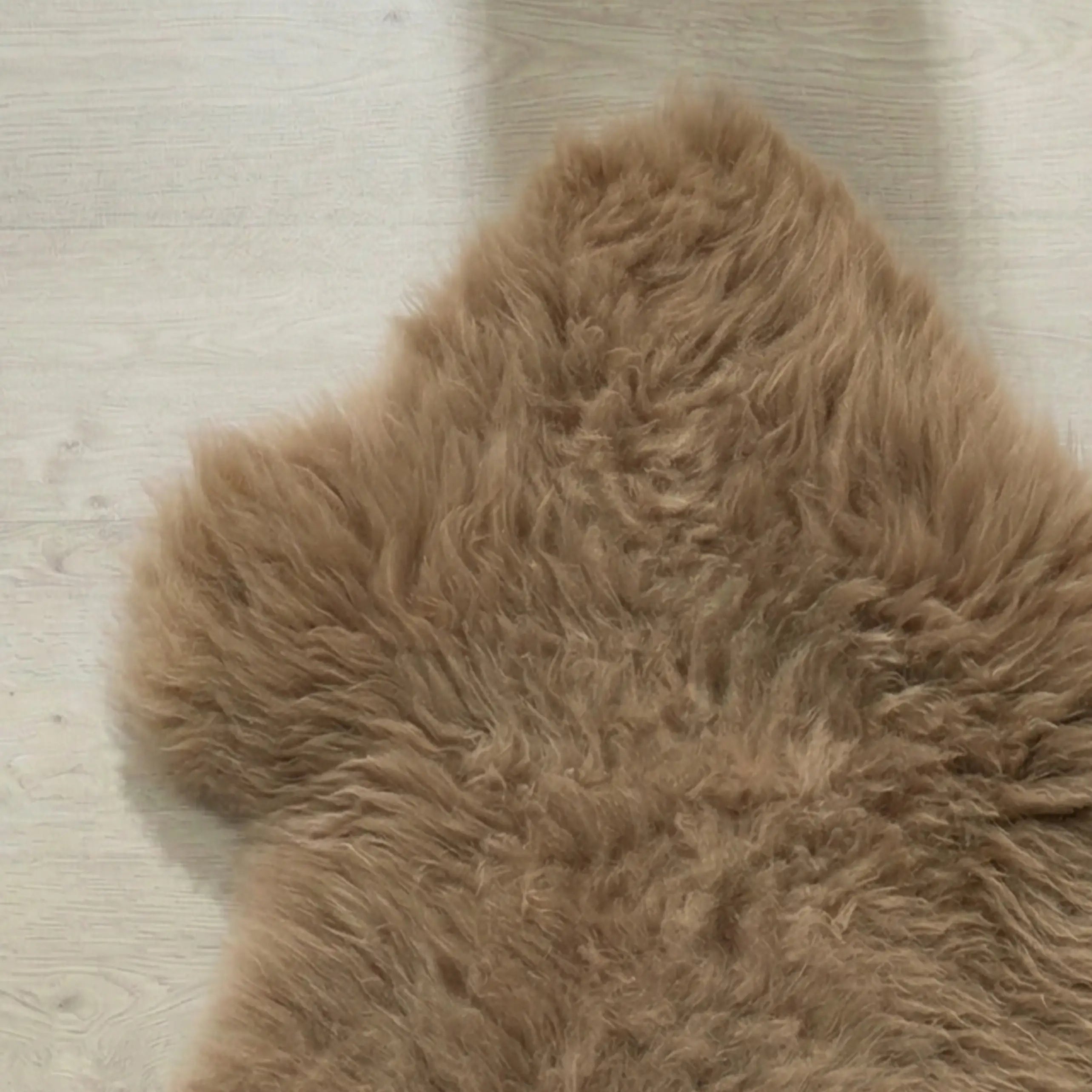 Taupe British Sheepskin Rug