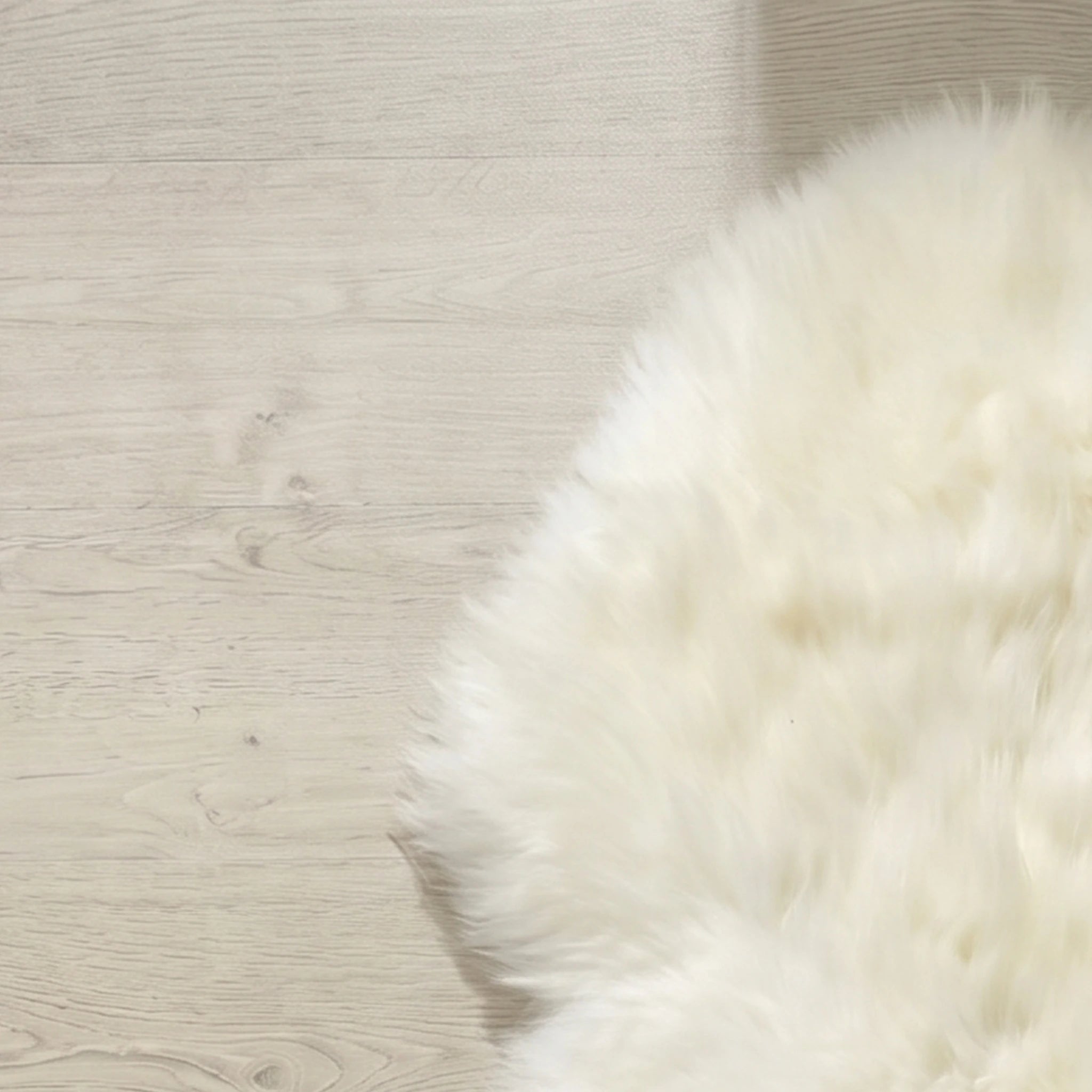 Natural White Octo Sheepskin Rug