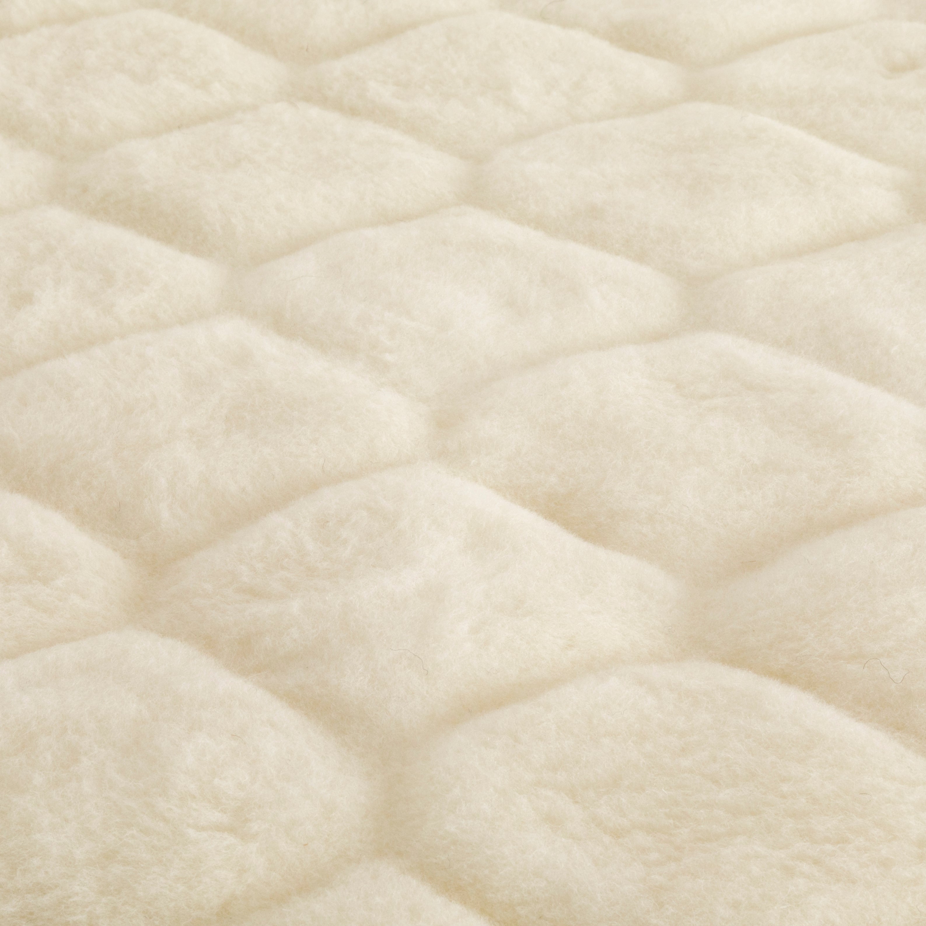 Cashmere Wool Quilt - Natural Shapes