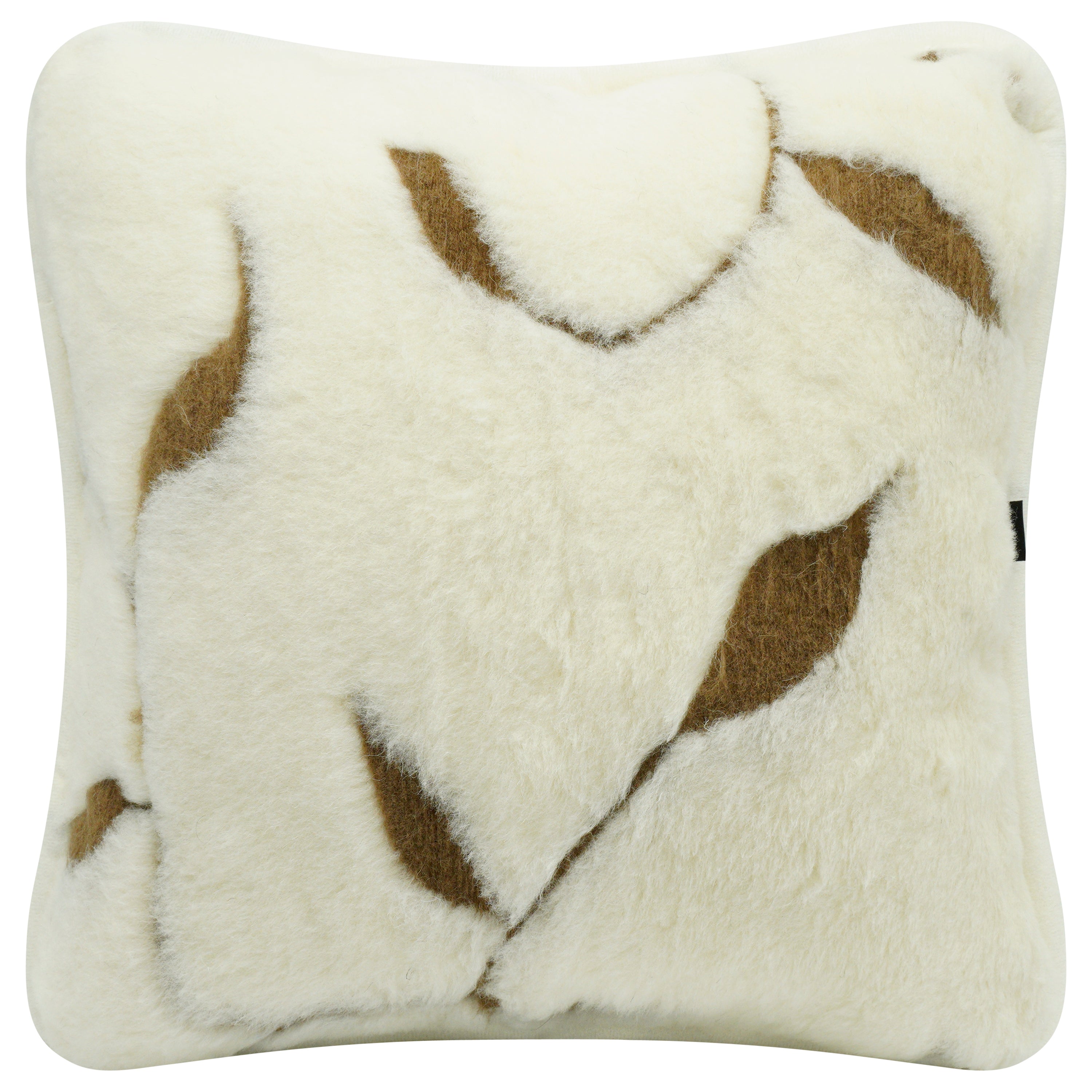 Merino Wool Pillow - Leaf