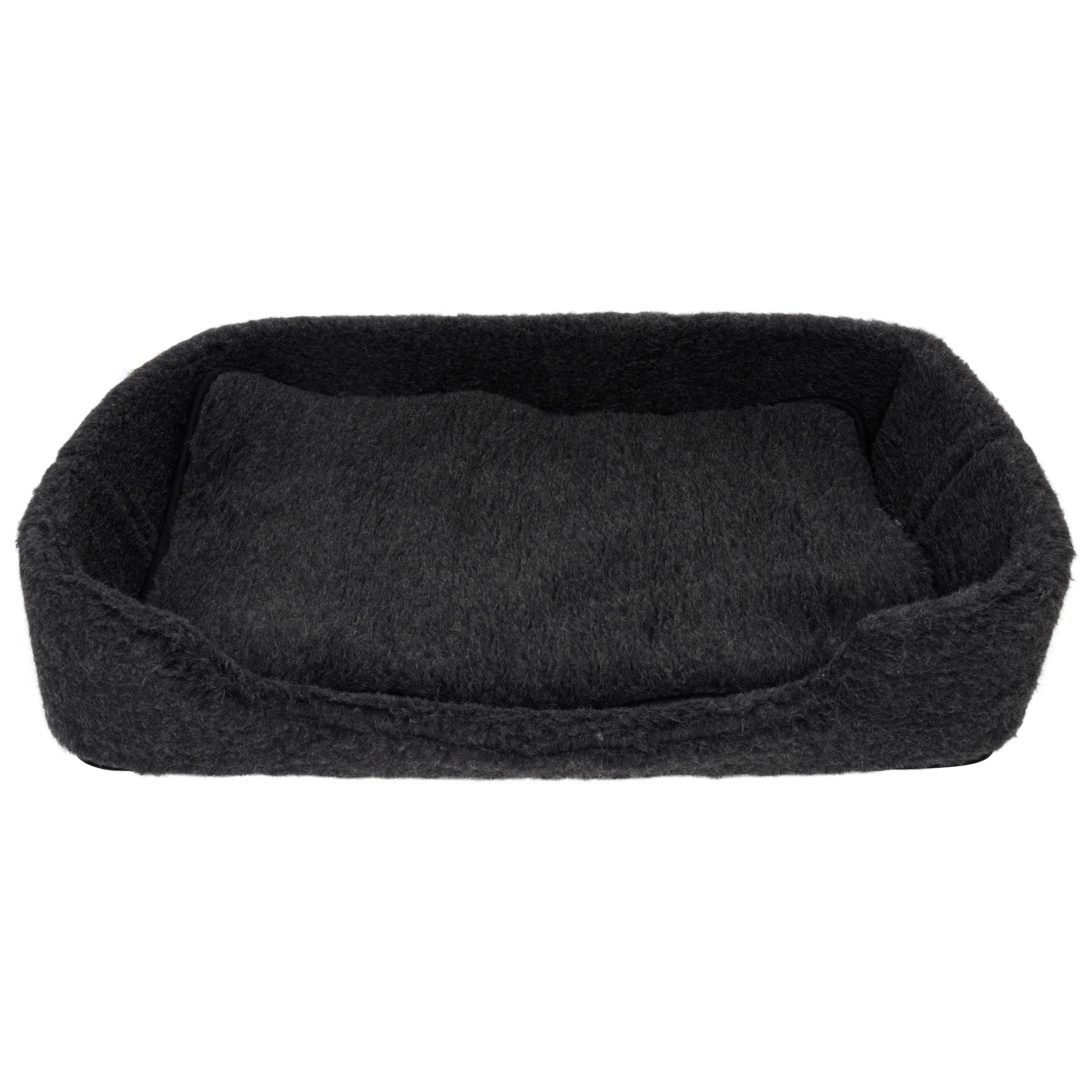 Merino Wool Pet Bed - Black (M/L)
