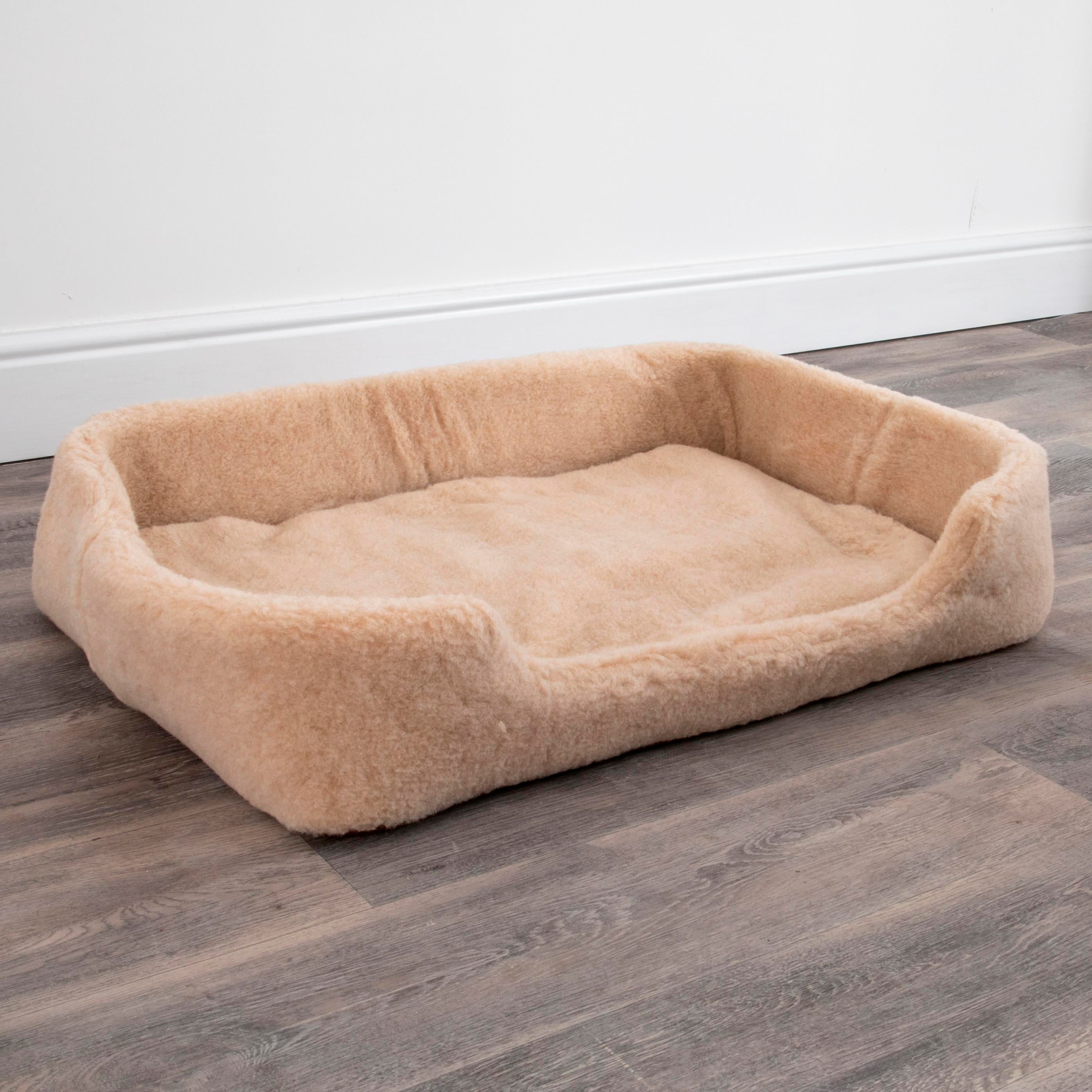 Merino Wool Pet Bed - Cappuccino (M/L)