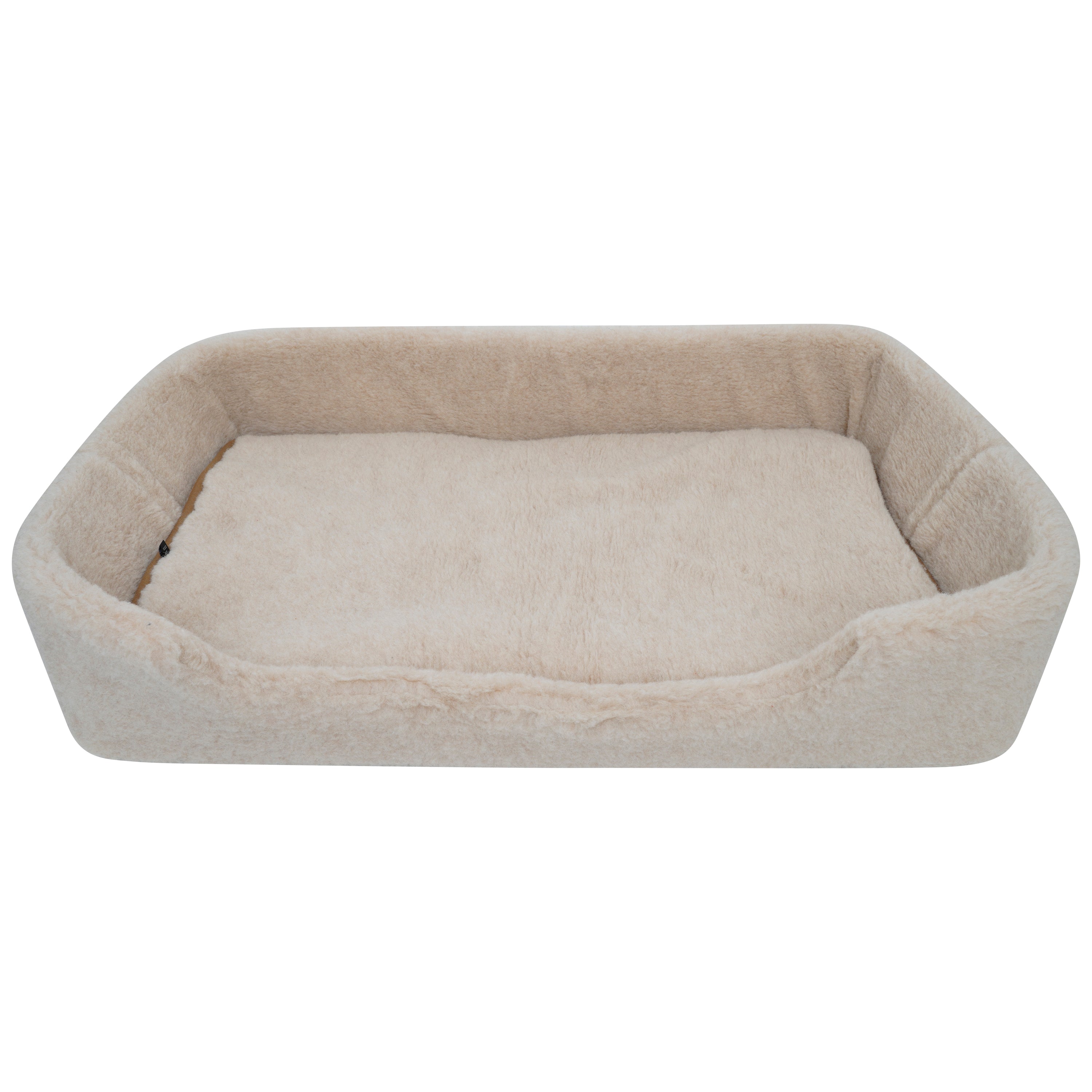 Merino Wool Pet Bed - Cappuccino (M/L)