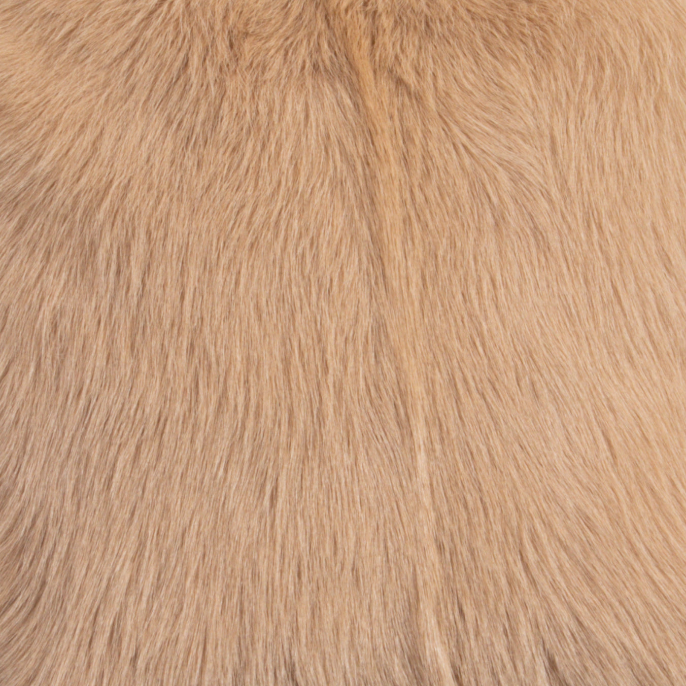 Cream Goatskin Square Cushion - 45x45cm