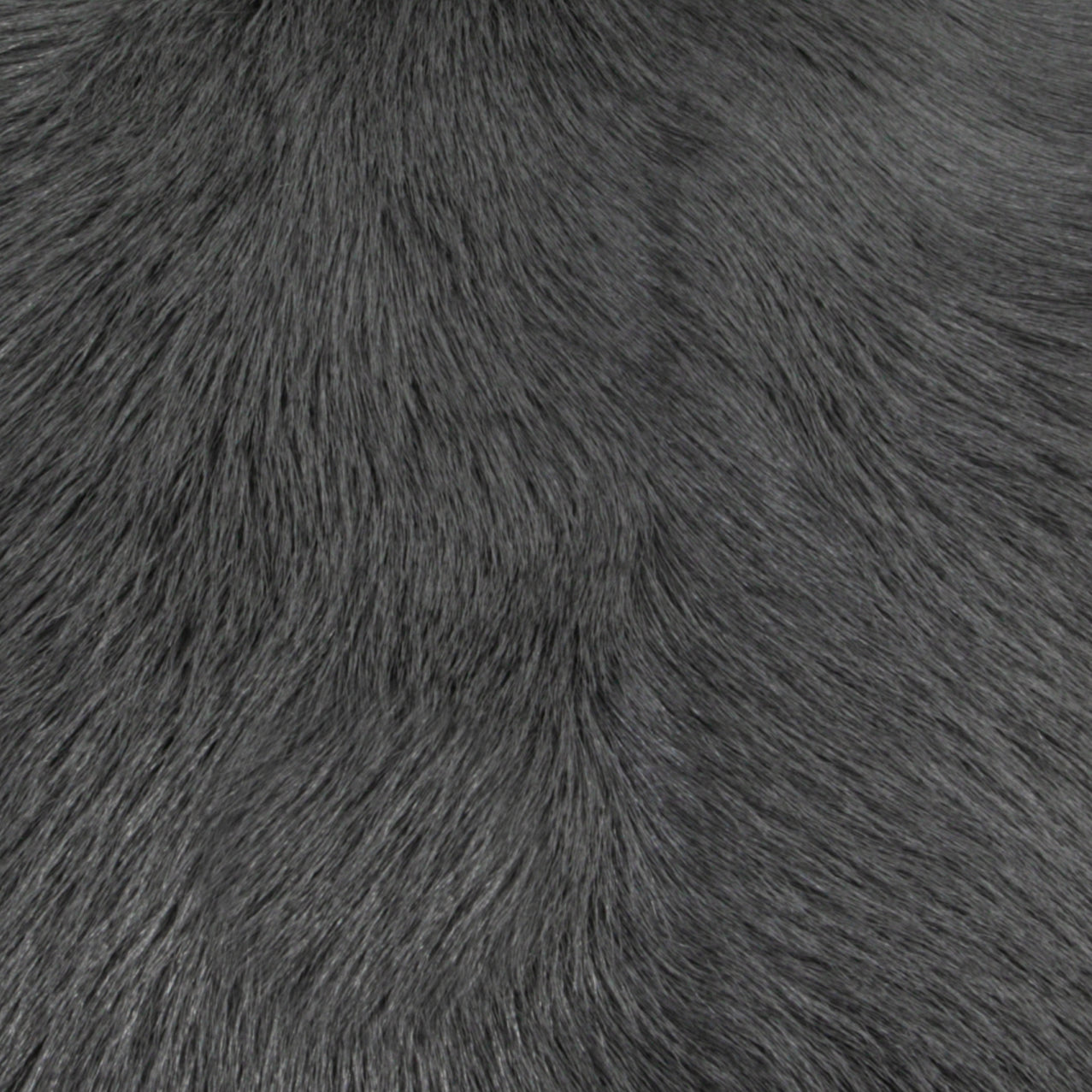 Smoke Grey Goatskin Cushion