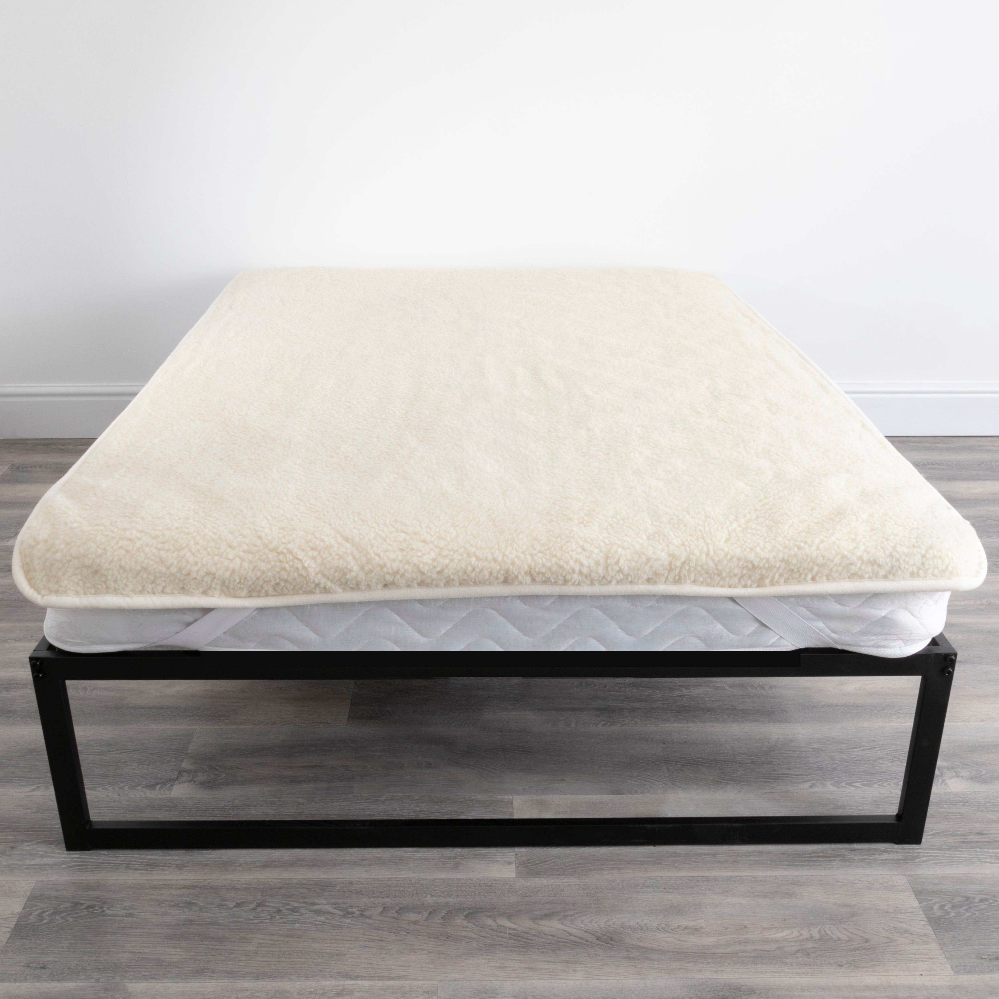 Merino Wool Mattress Cover - Natural